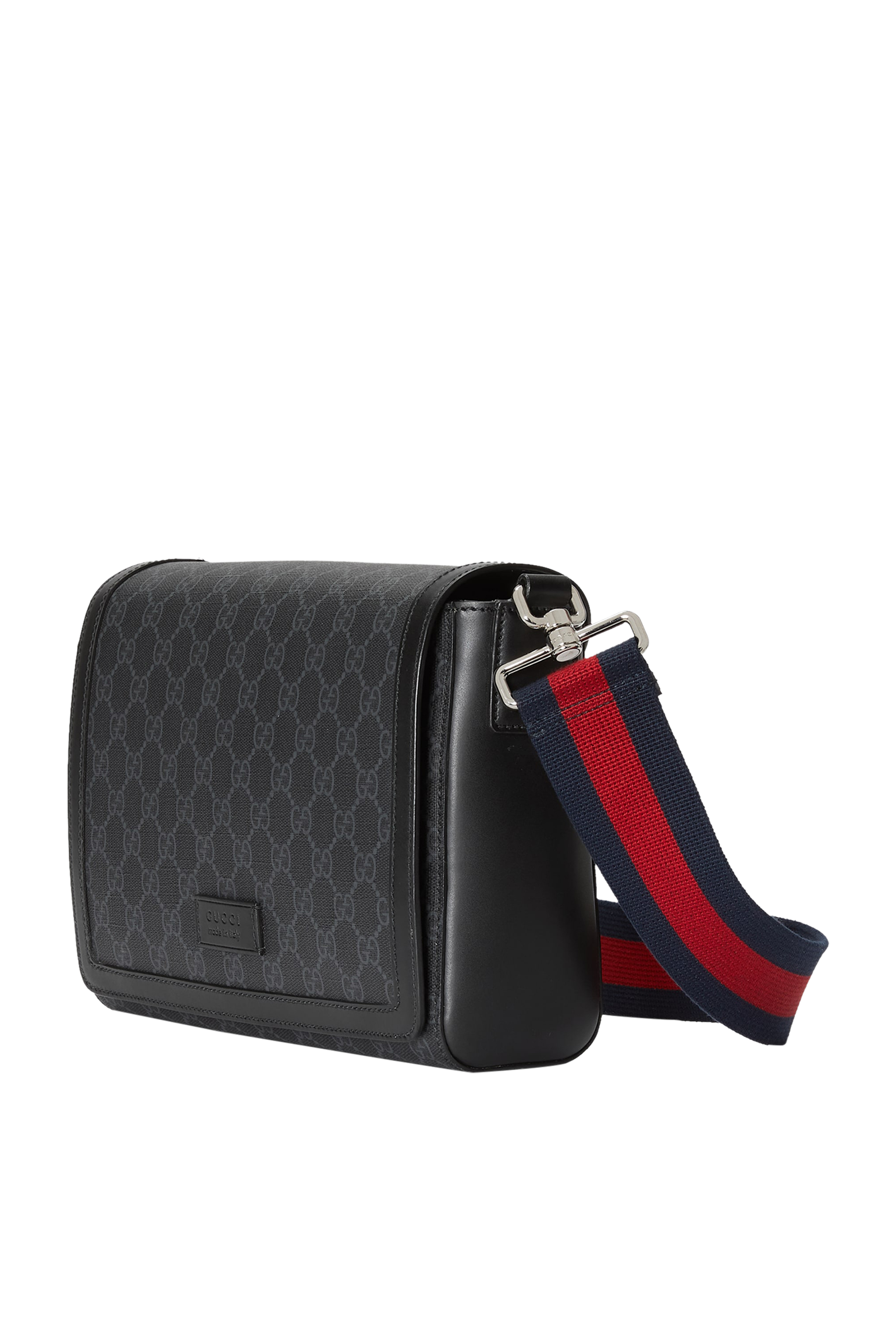 حقيبة كروس بنقشة شعار حرفي الماركة