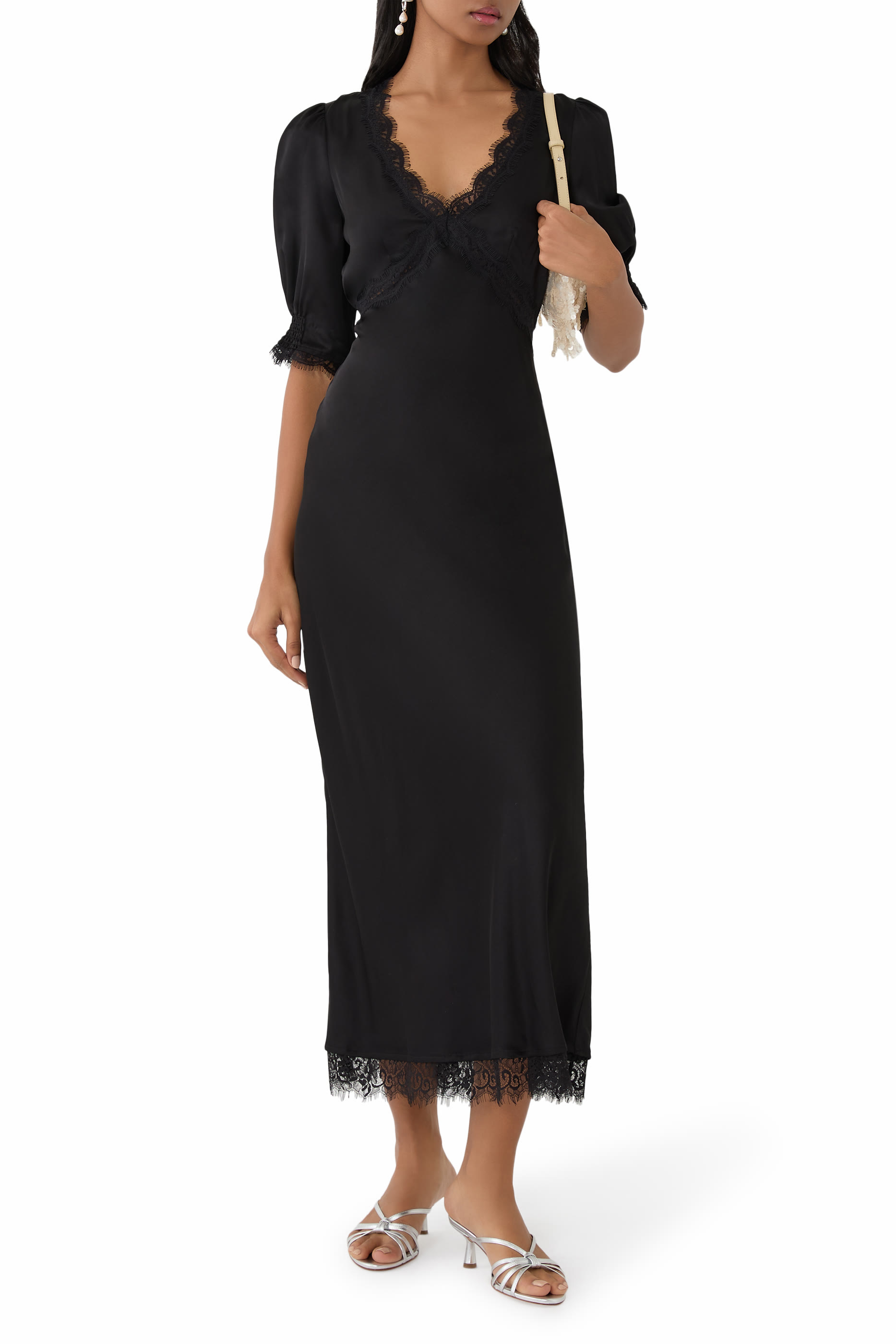 فستان أنينا متوسط الطول