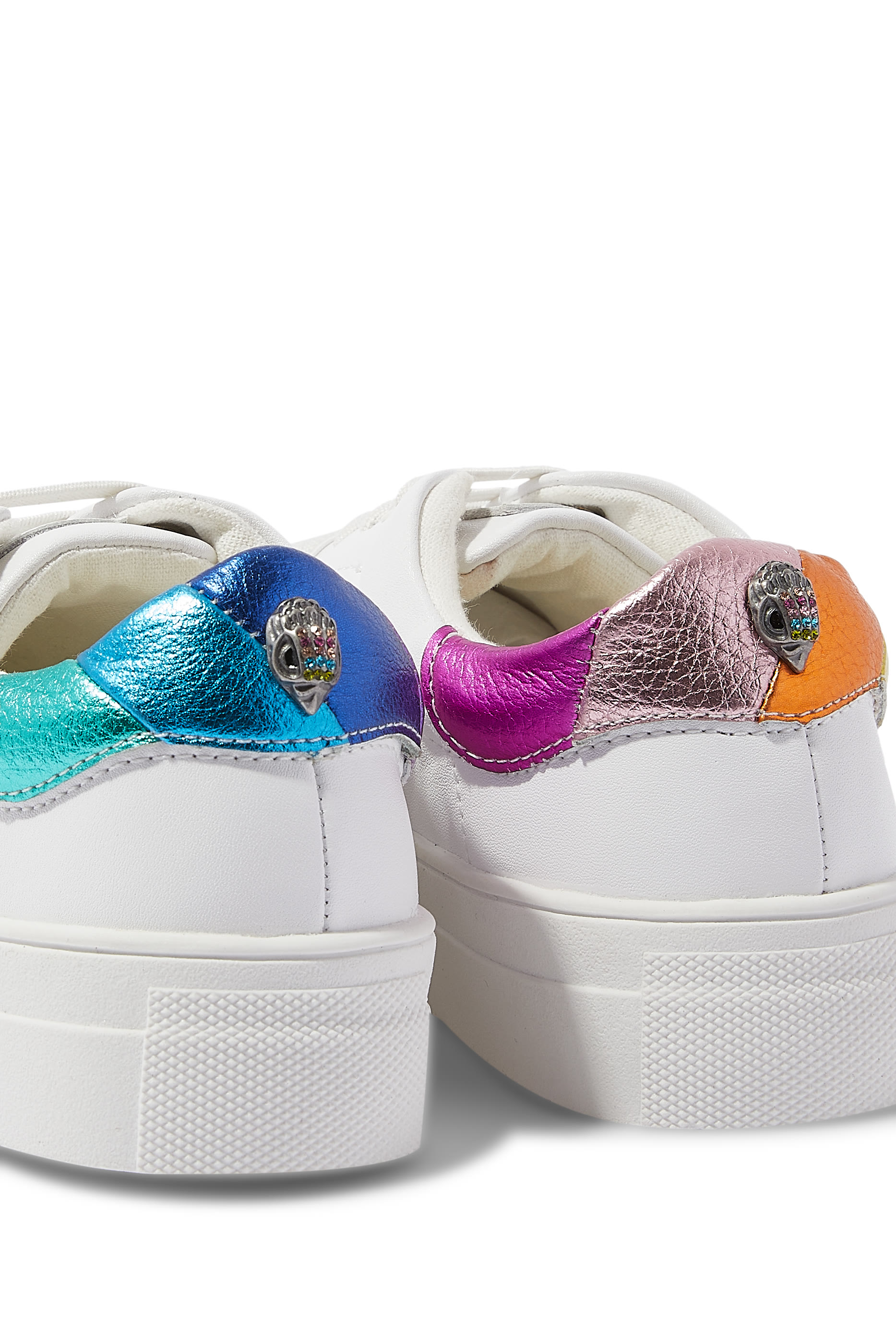 حذاء سنيكرز جلد بشعار لاني أيجل صغير