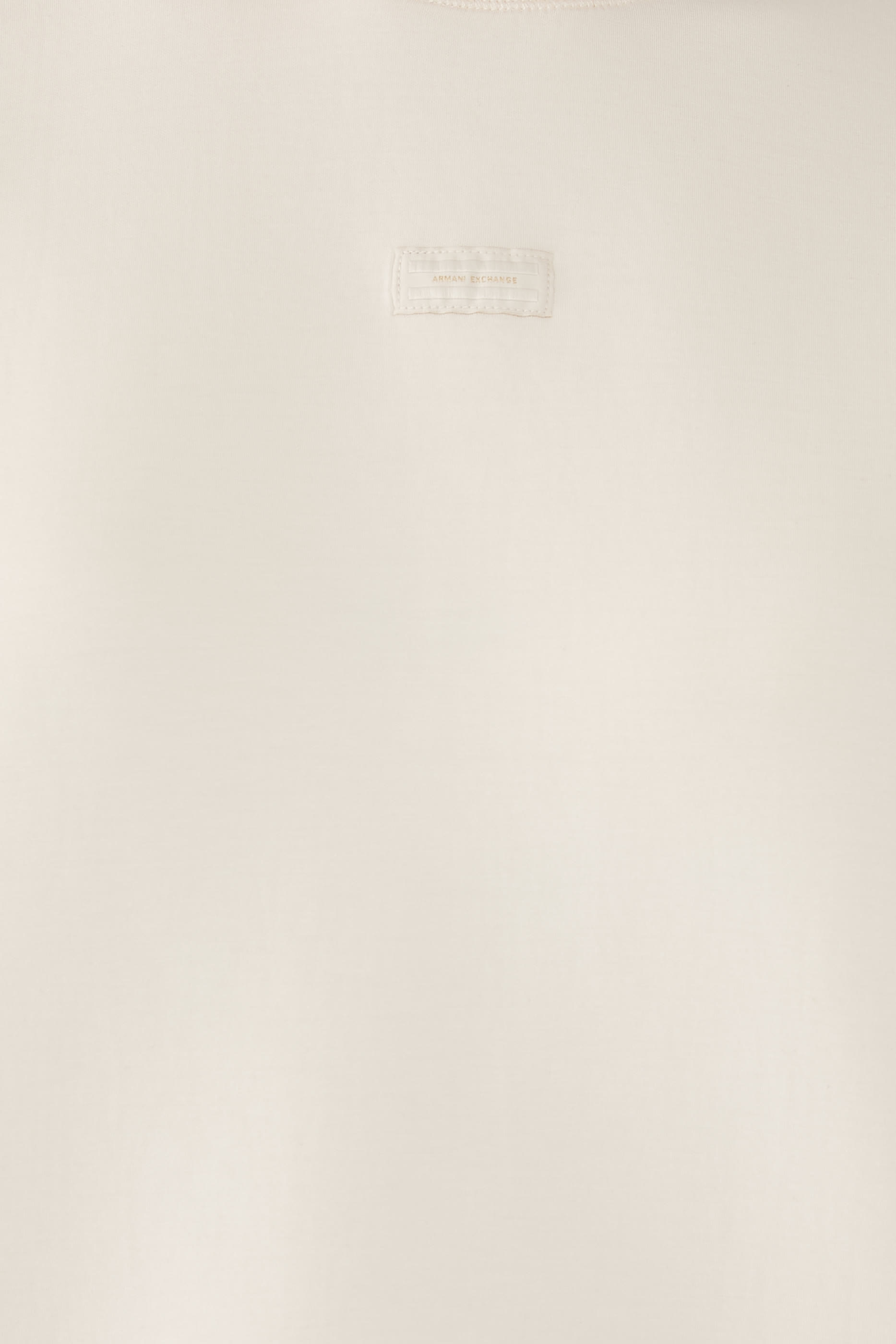 سويت شيرت بياقة ضيقة وشعار الماركة