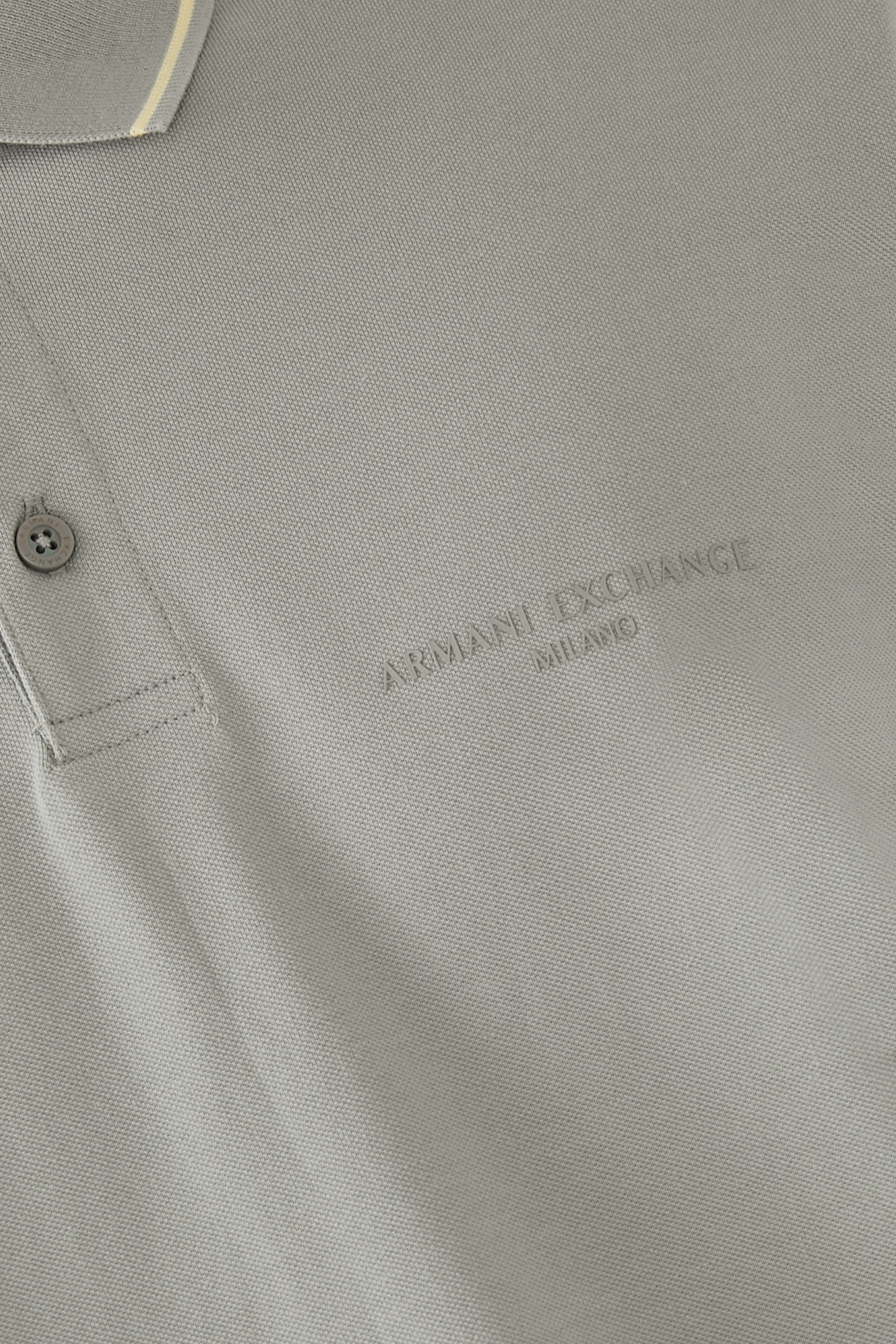 قميص بولو بقصة عادية قطن مطاطي