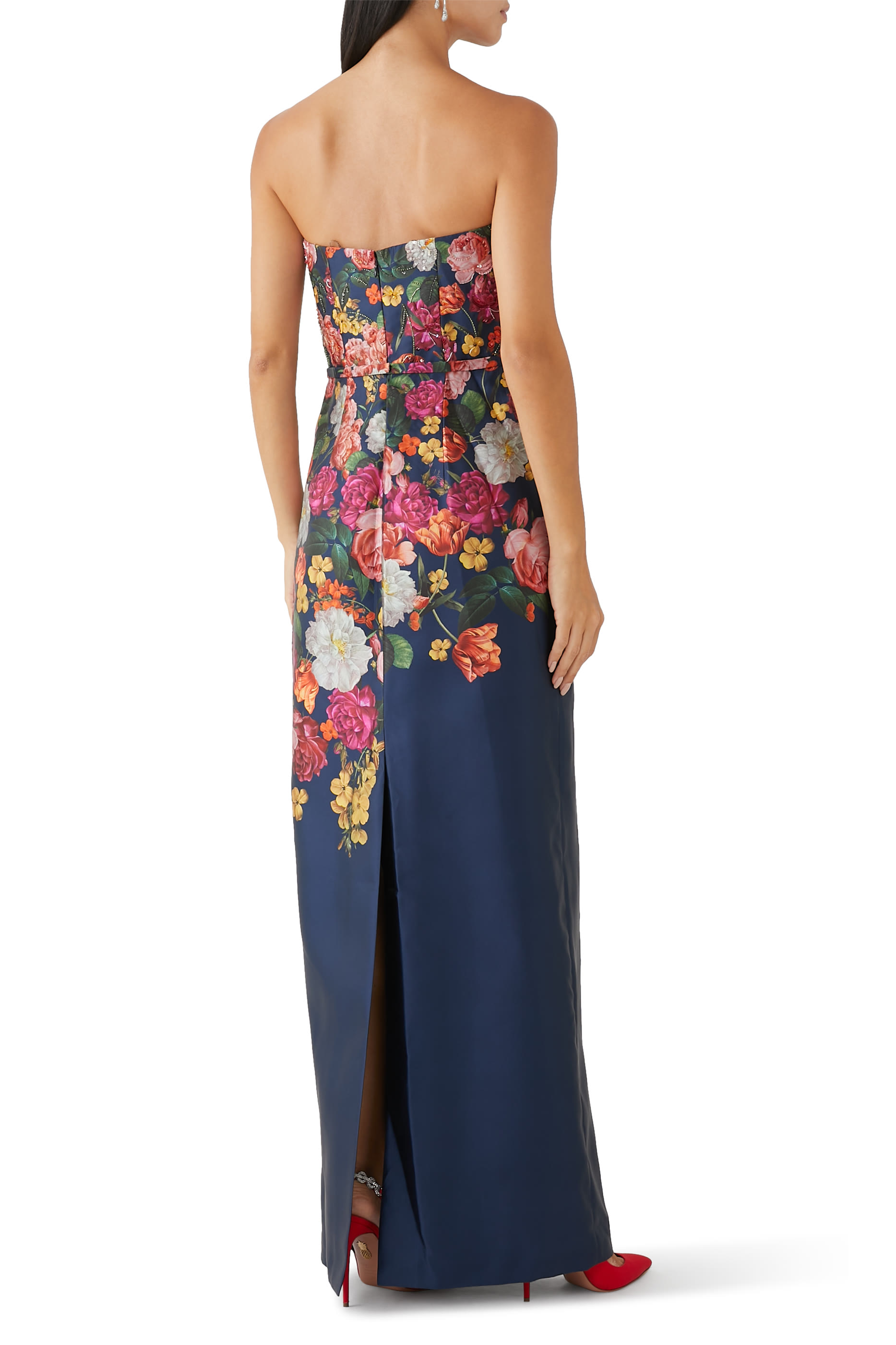 فستان سهرة سابين مطرز