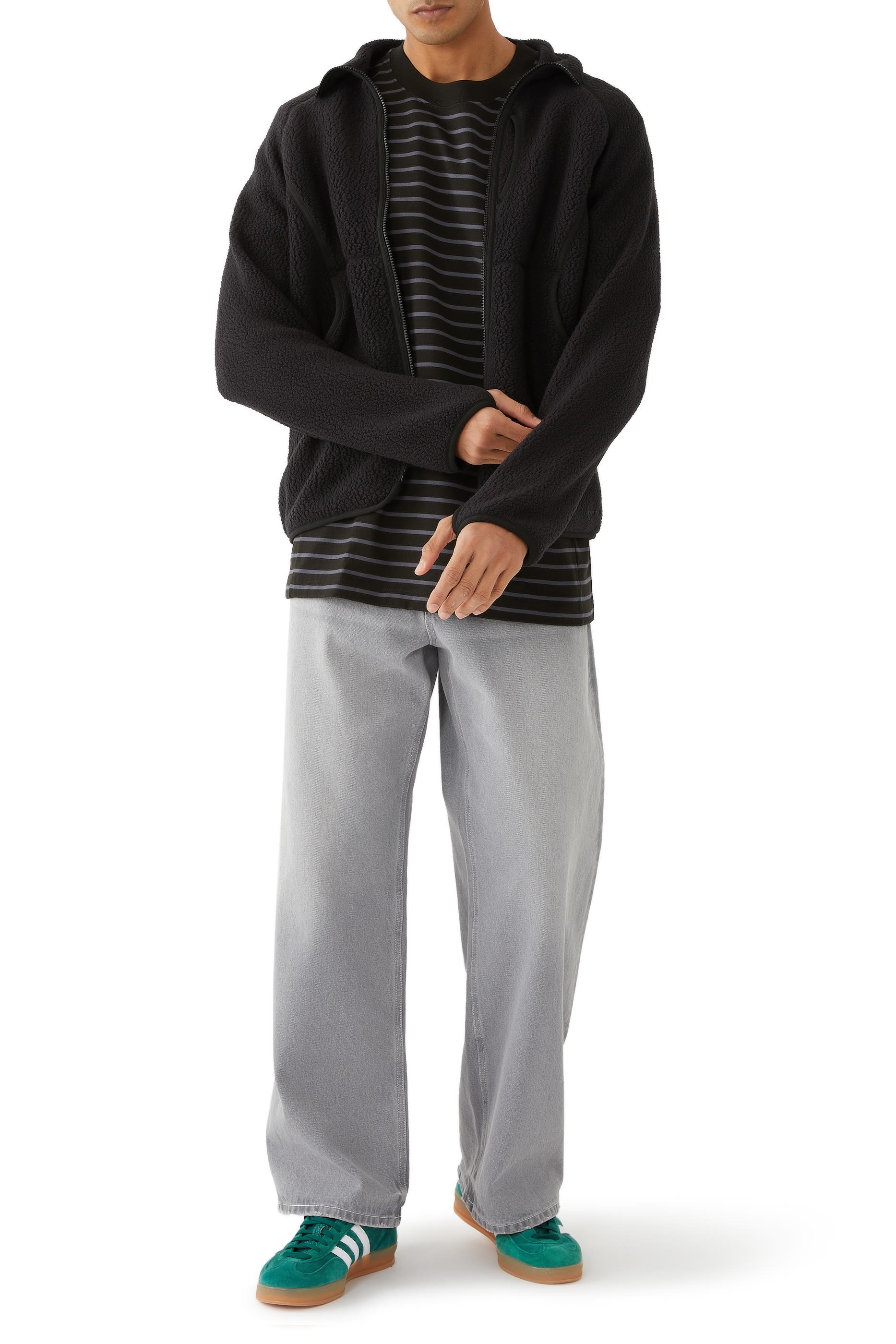 جاكيت بطبقة حرارية صوف بوا