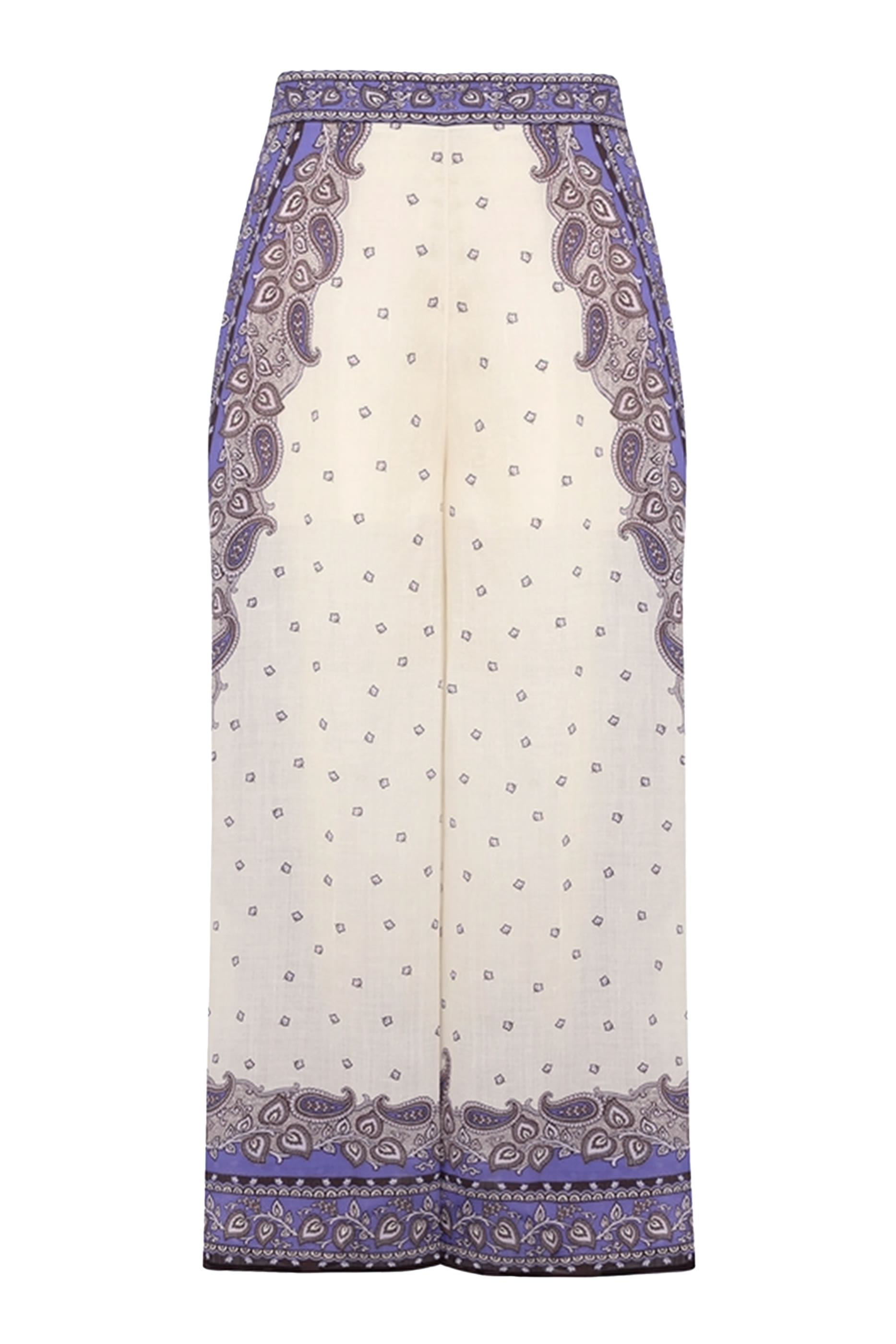 بنطال ماكسين بقصة ساق واسعة قصيرة