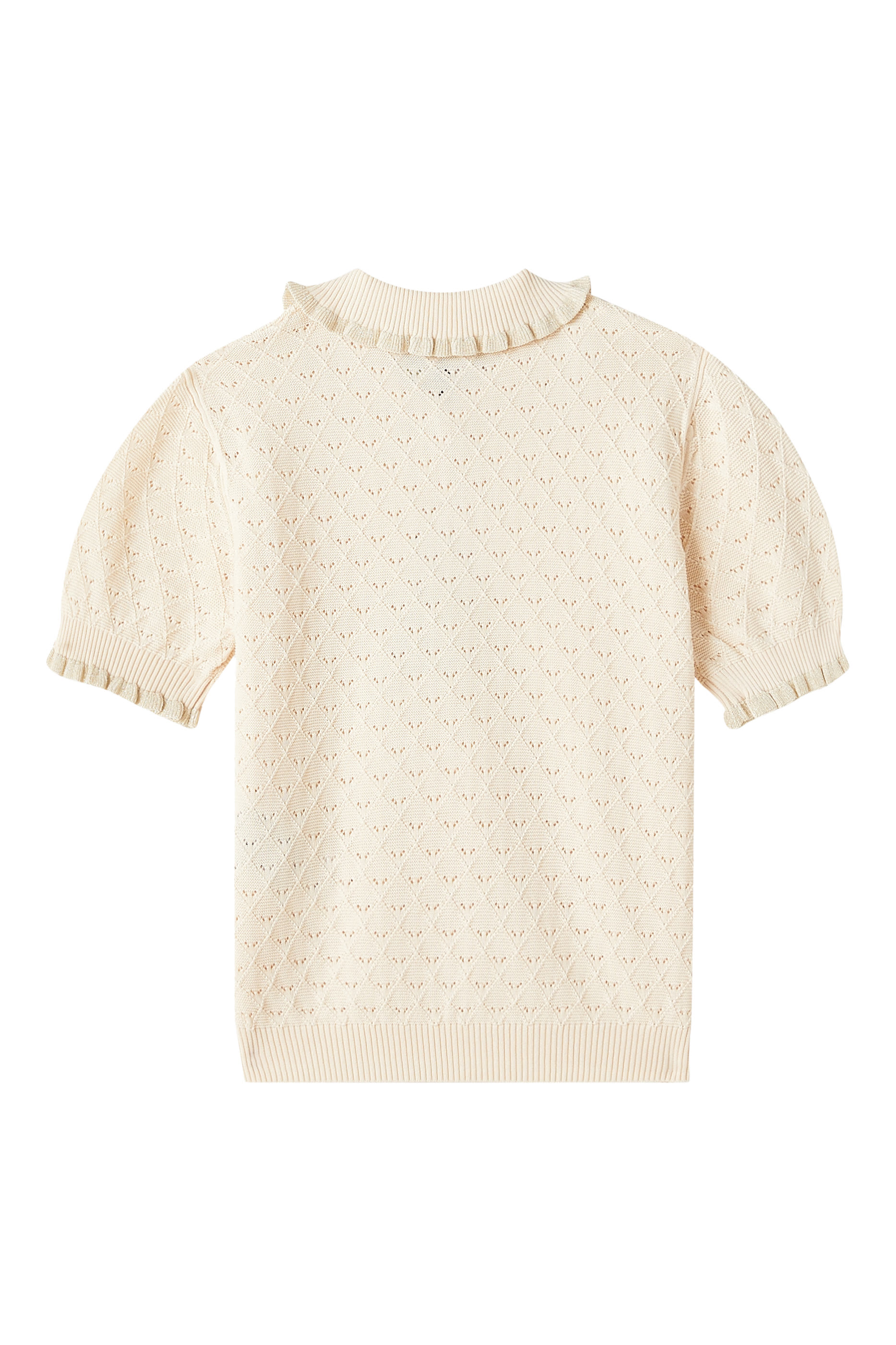 كنزة بولو بشعار الماركة للأطفال