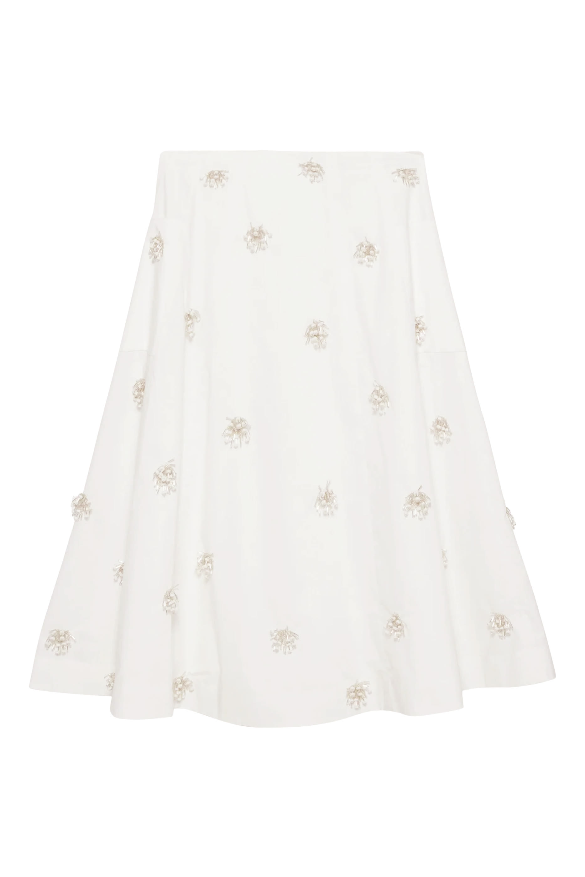 تنورة نوفانا مزينة متوسطة الطول