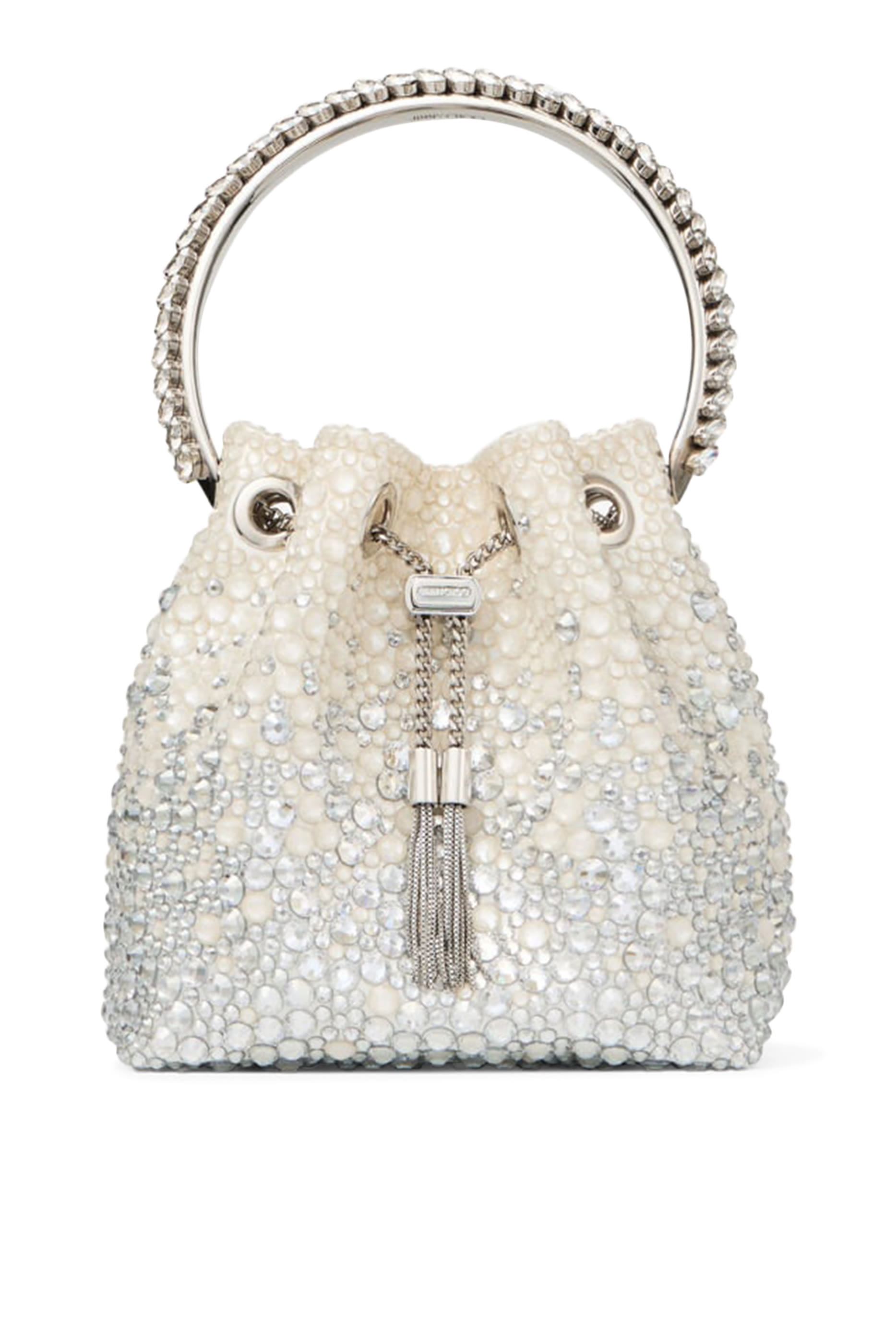 حقيبة مرصعة بالكريستال ستان