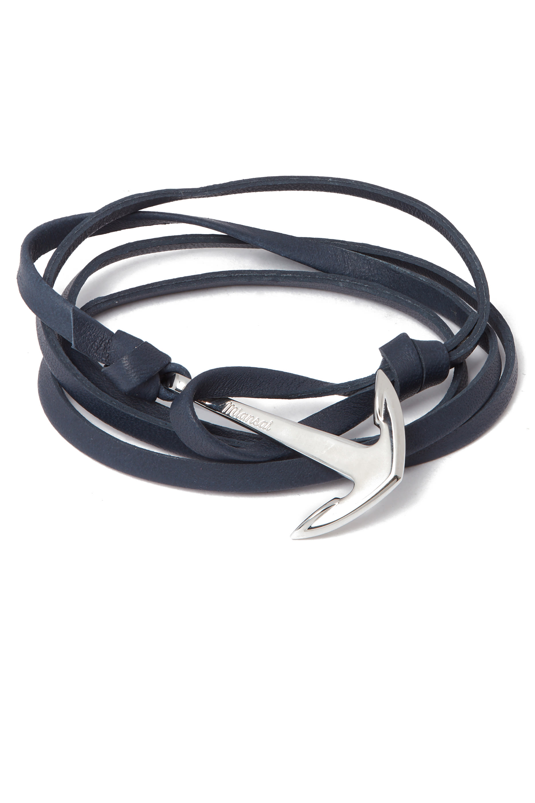 سوار بتصميم حبل ملفوف ومرساة