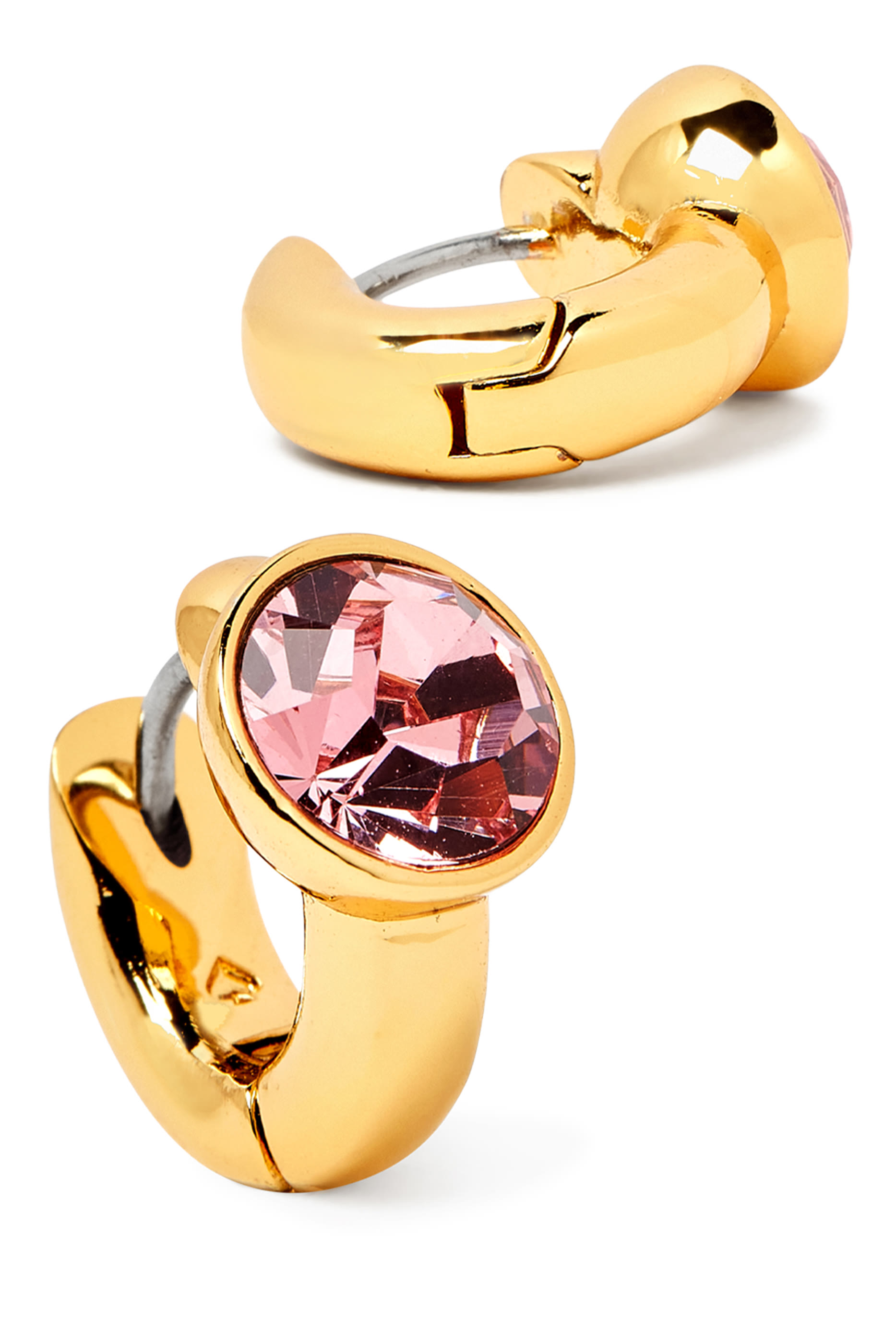 أقراط هاجي كيب سباركلينج بحجر مستدير