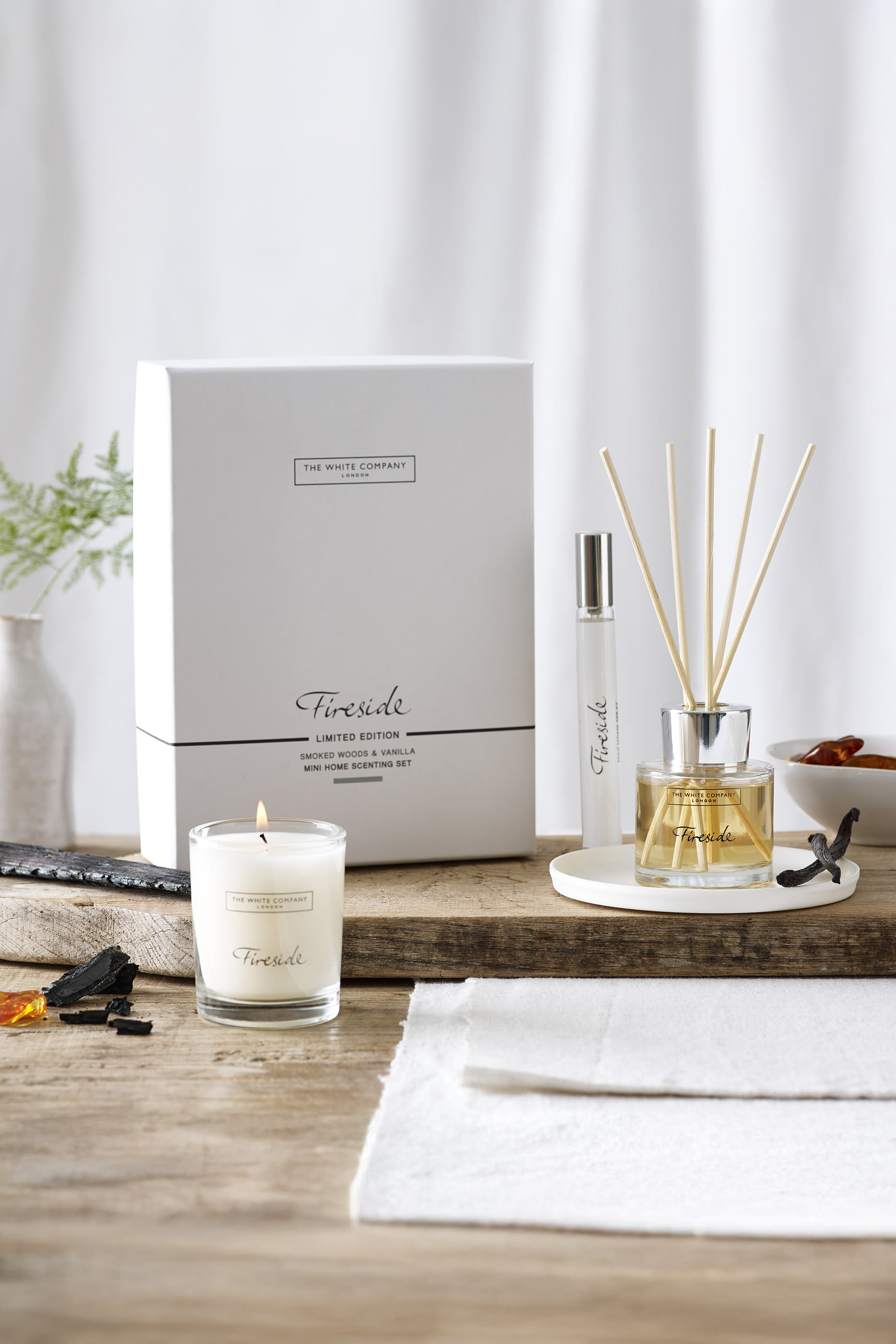 مجموعة فاير سايد معطرة للمنزل مقاس صغير