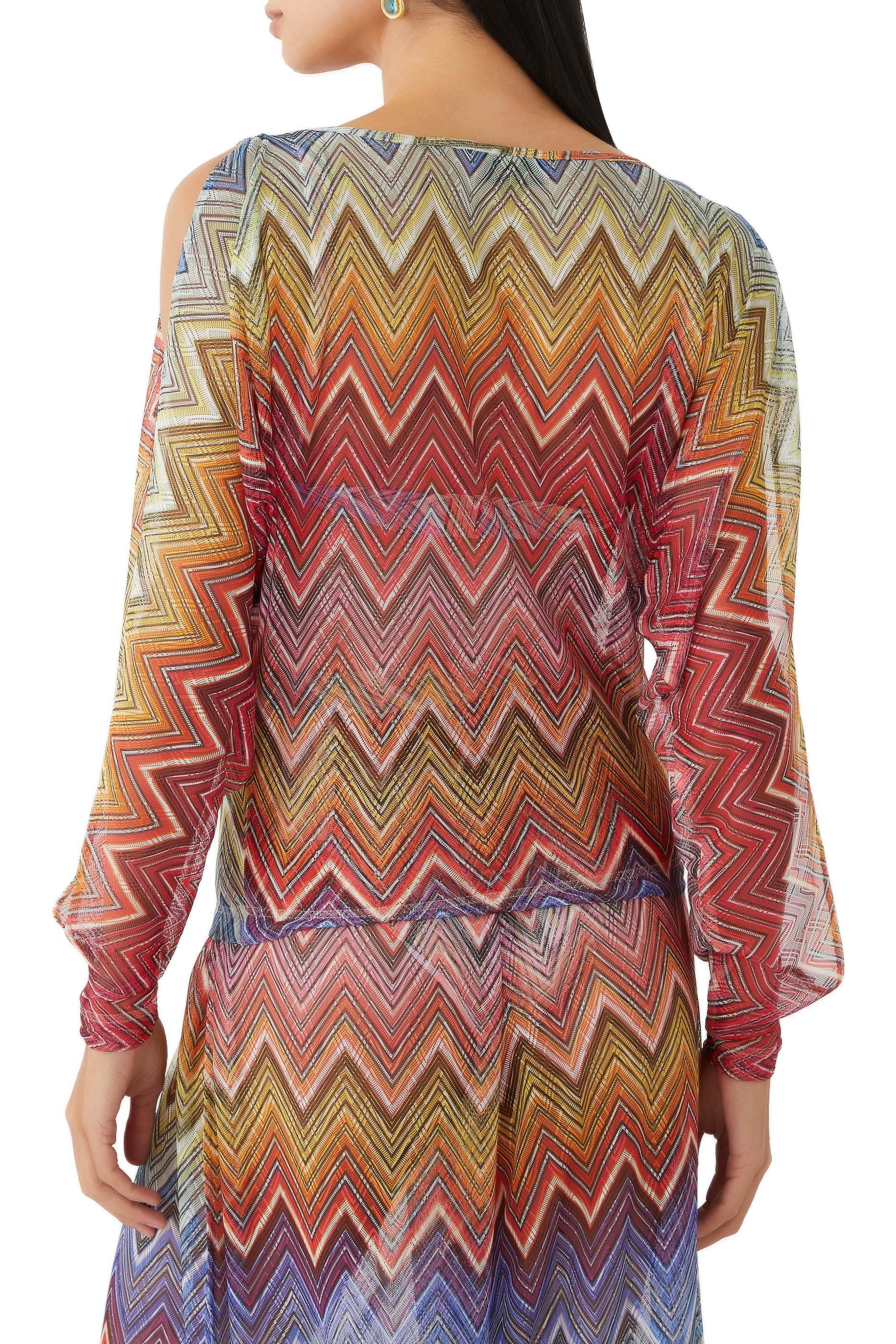 بلوزة نسيج كروشيه