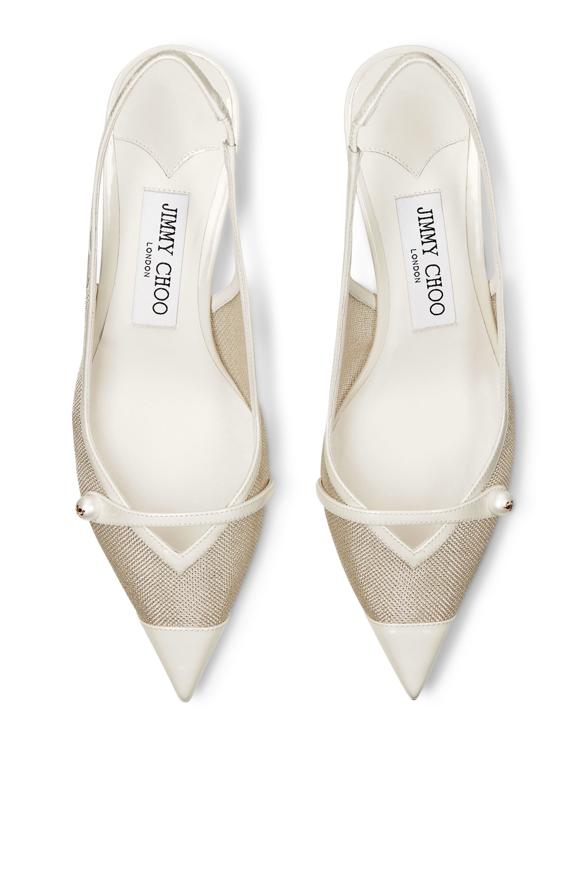 حذاء كلاسيكي أميتا 45 بسير خلفي قماش شبكي