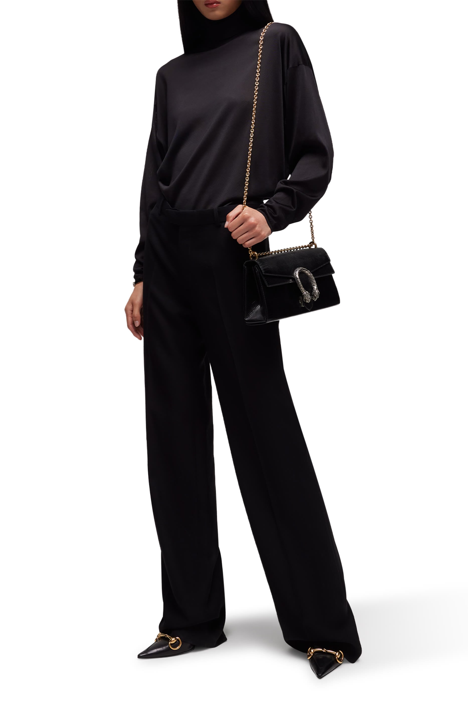 بنطال مزيج كتان