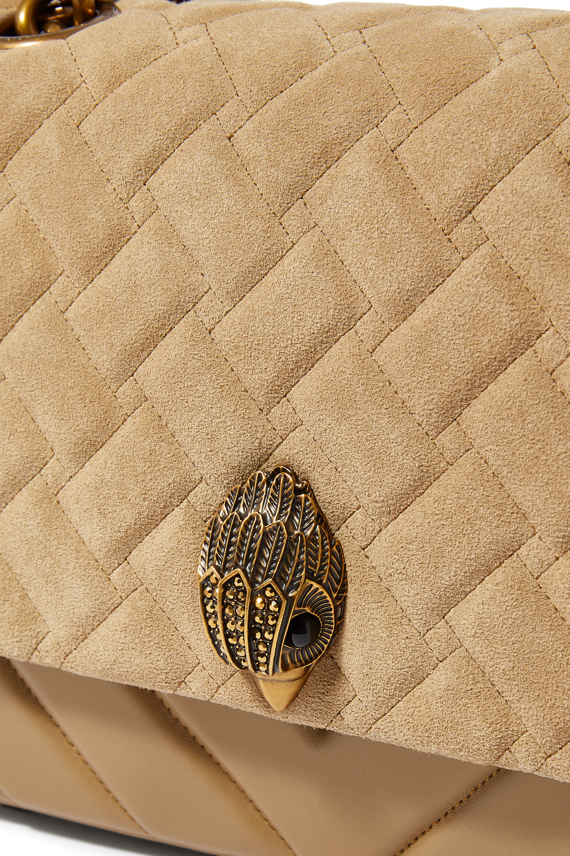 حقيبة كتف كنسنغتون جلد كبيرة