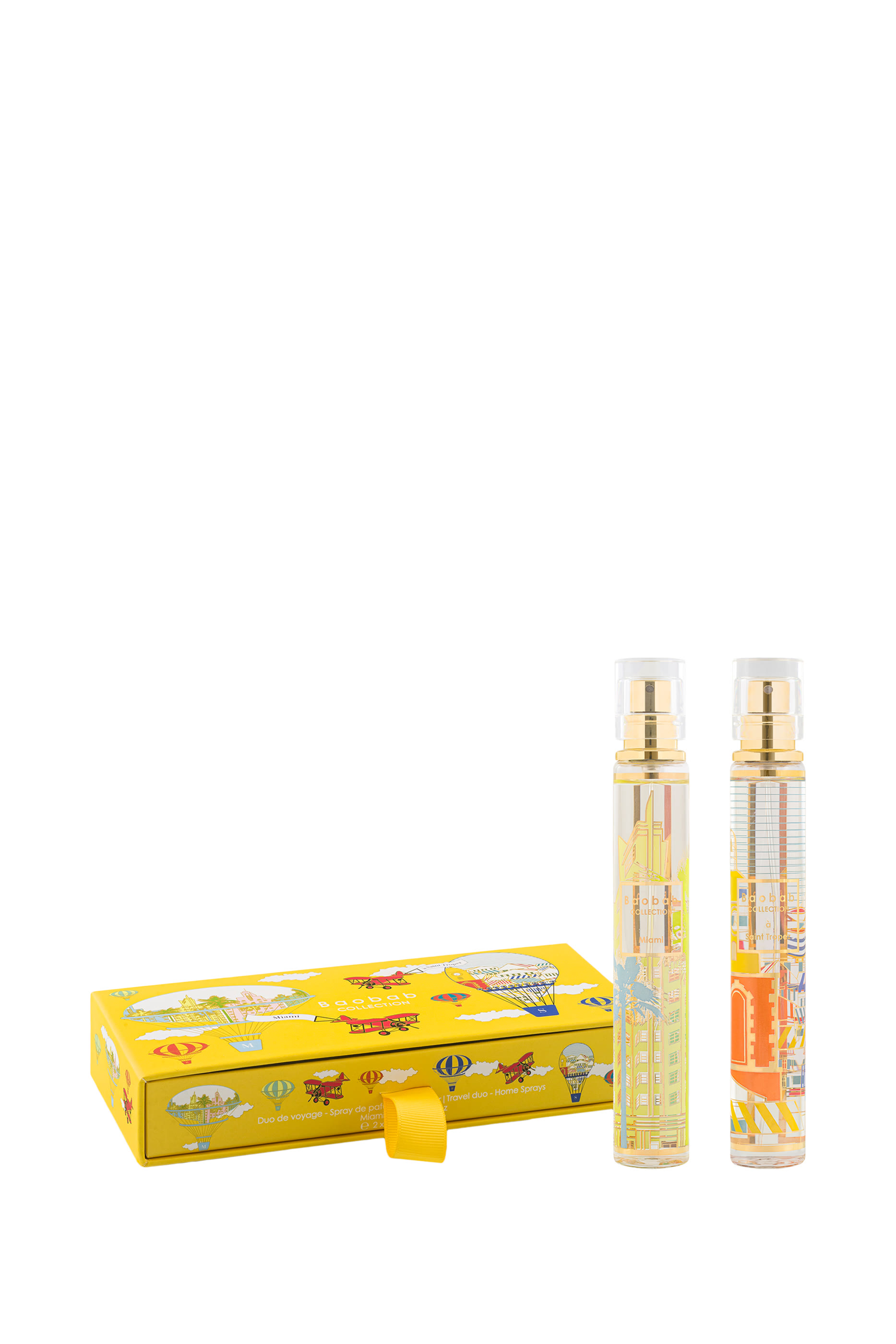 مجموعة بخاخات معطرة للغرف سانت تروبيه وميامي بحجم مناسب للسفر