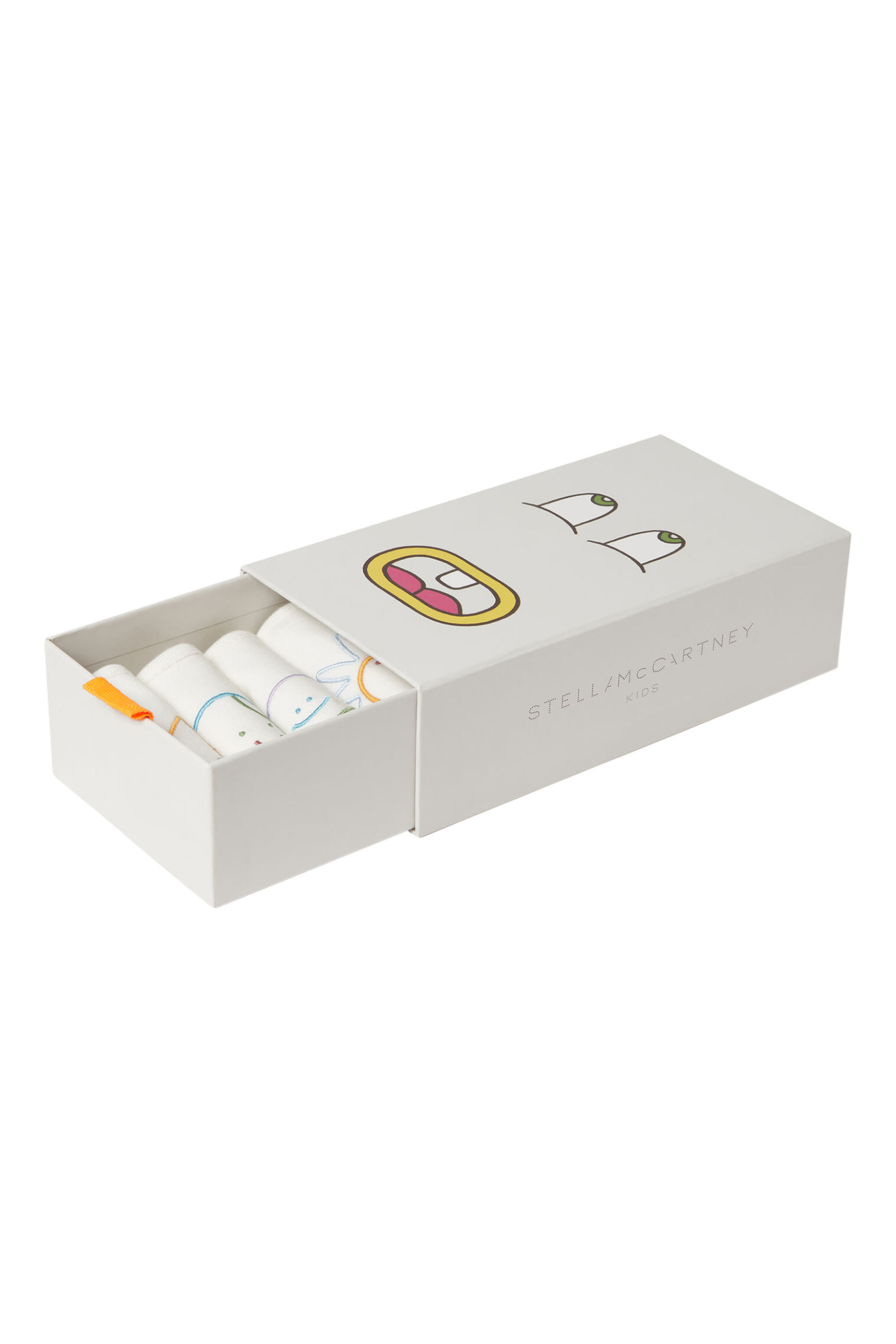 Kids Planets Embroidered Bibs Set