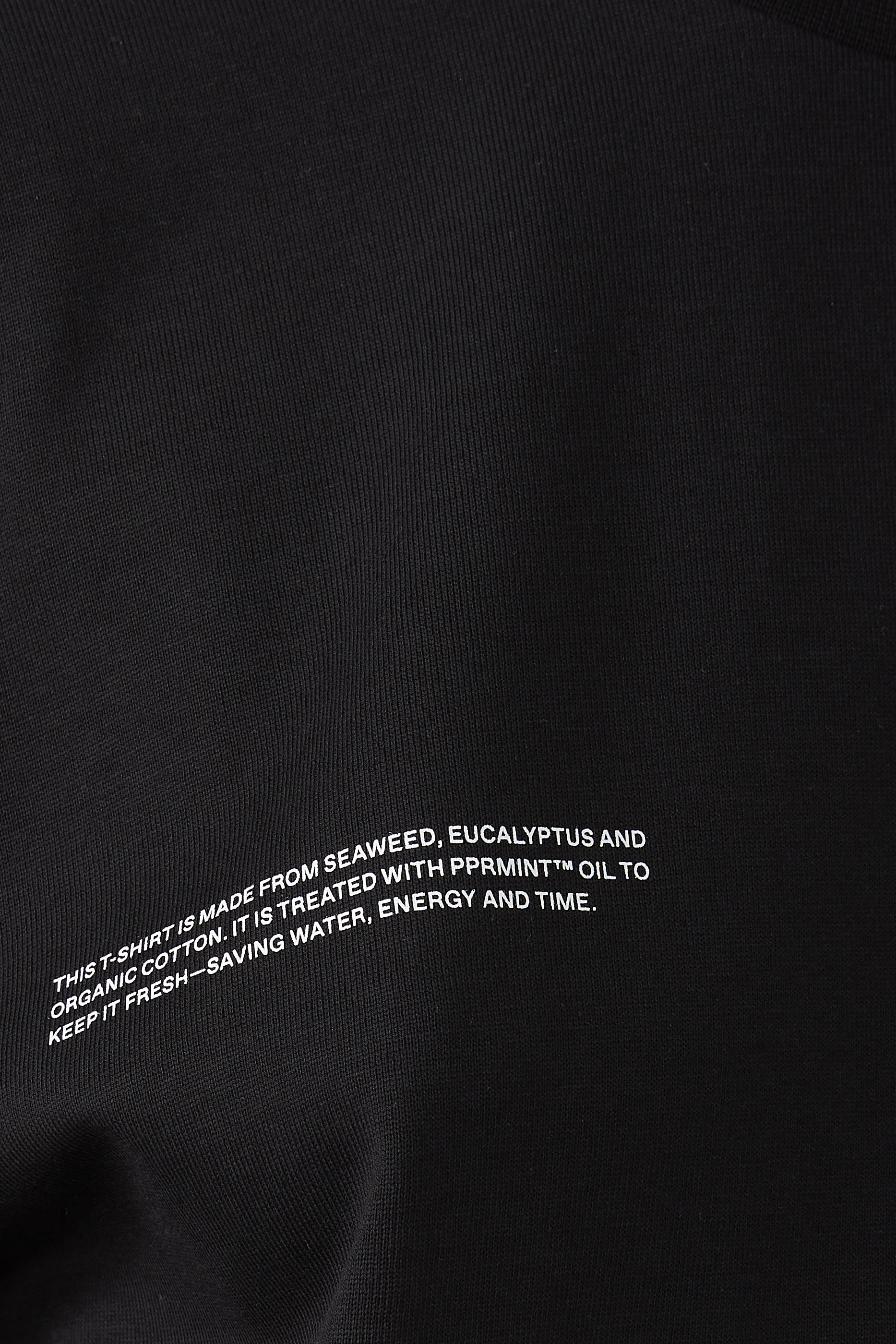 تيشيرت قطن عضوي بألياف الأعشاب البحرية