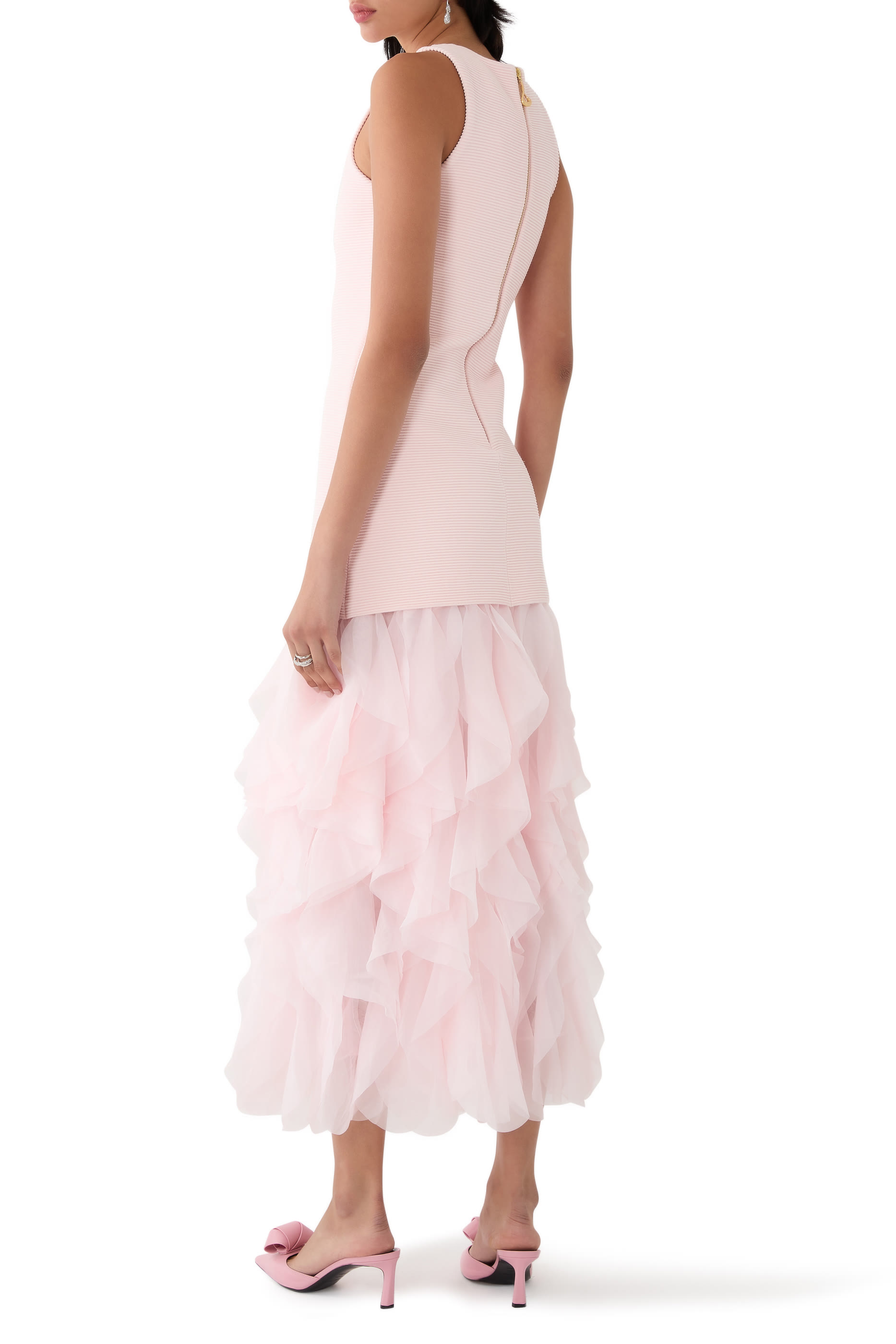 فستان إيليشنز طويل منسوج