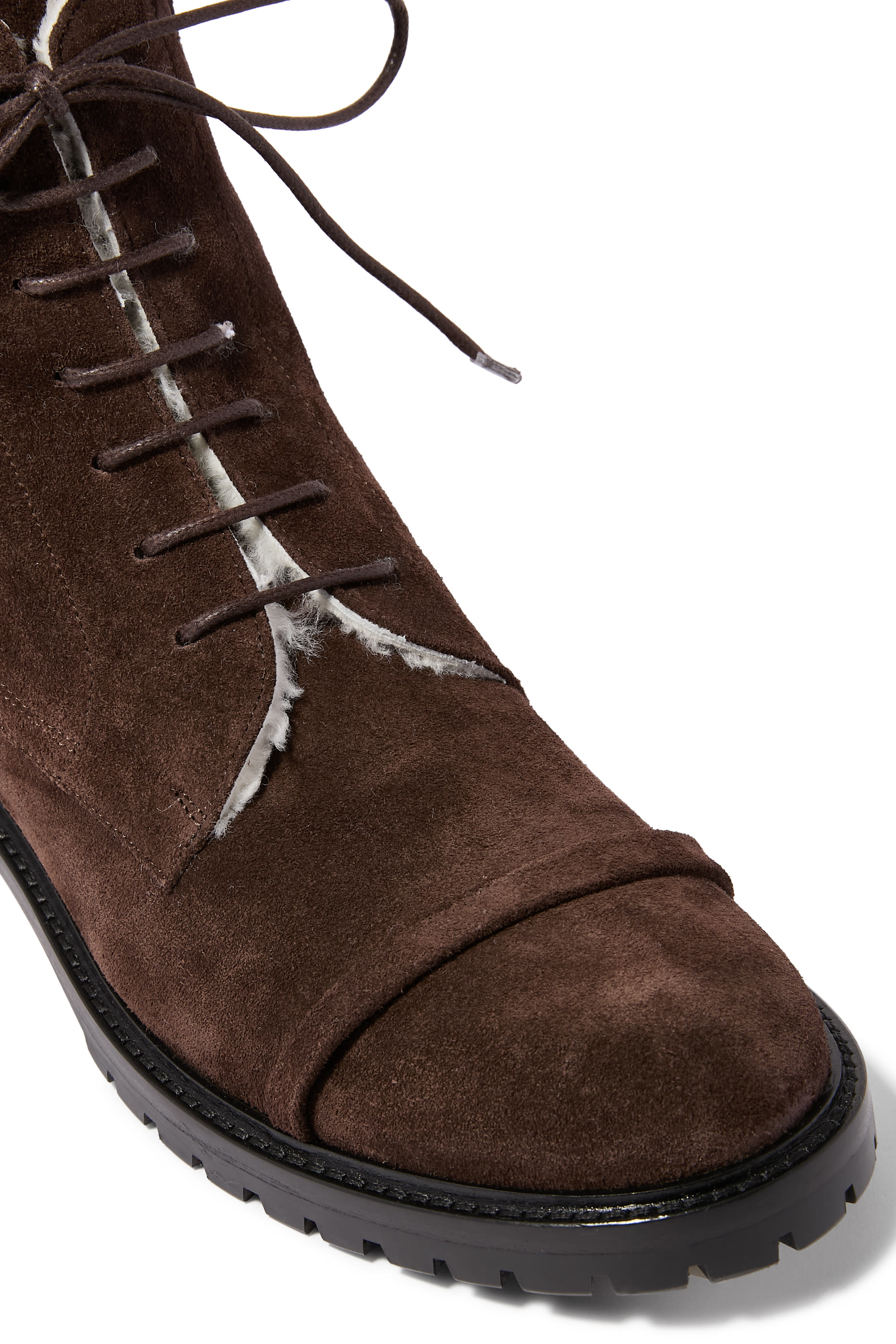 بوت ميلر بطول الكاحل بأربطة