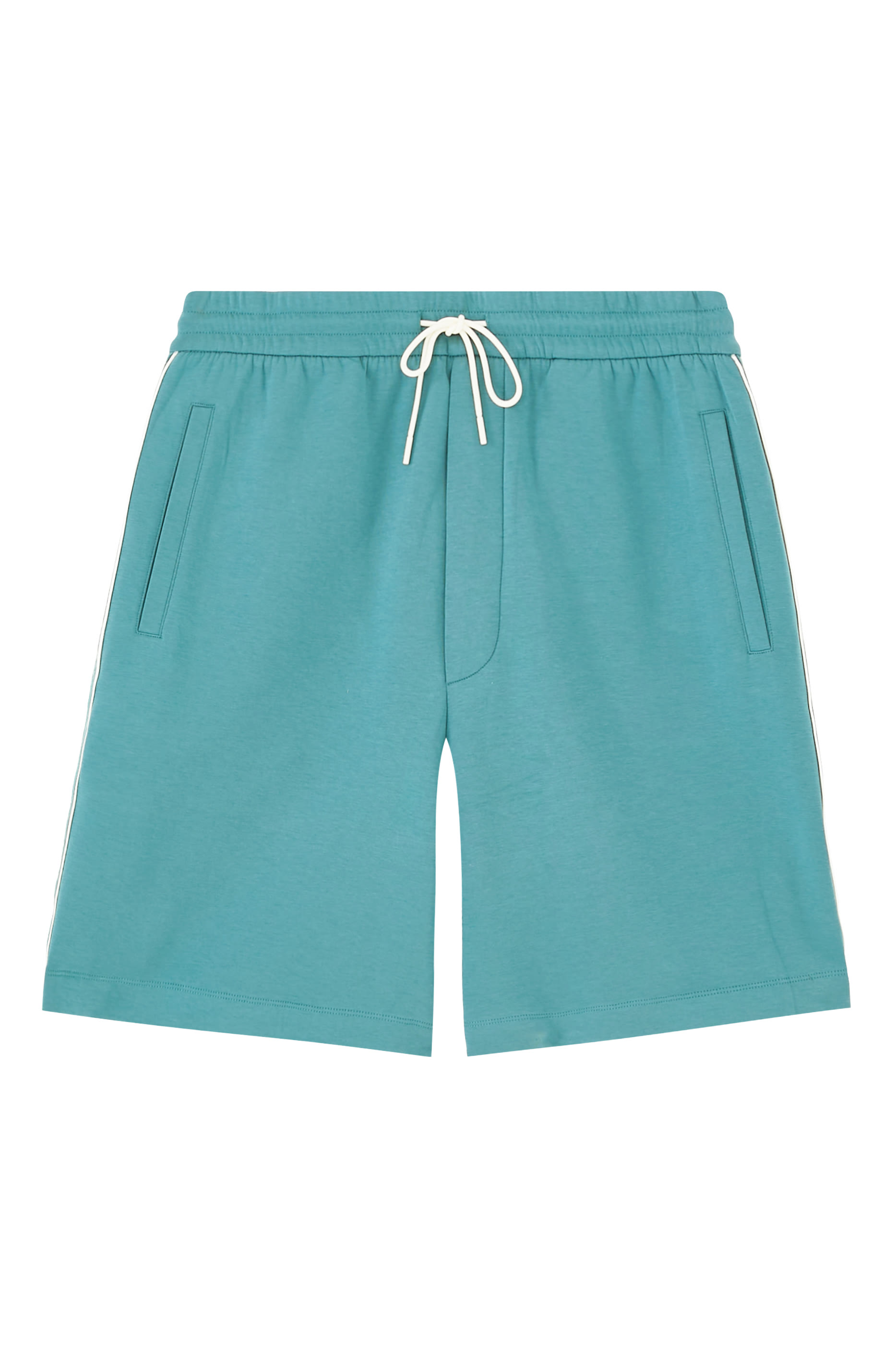 شورت رياضي بشريط شعار الماركة