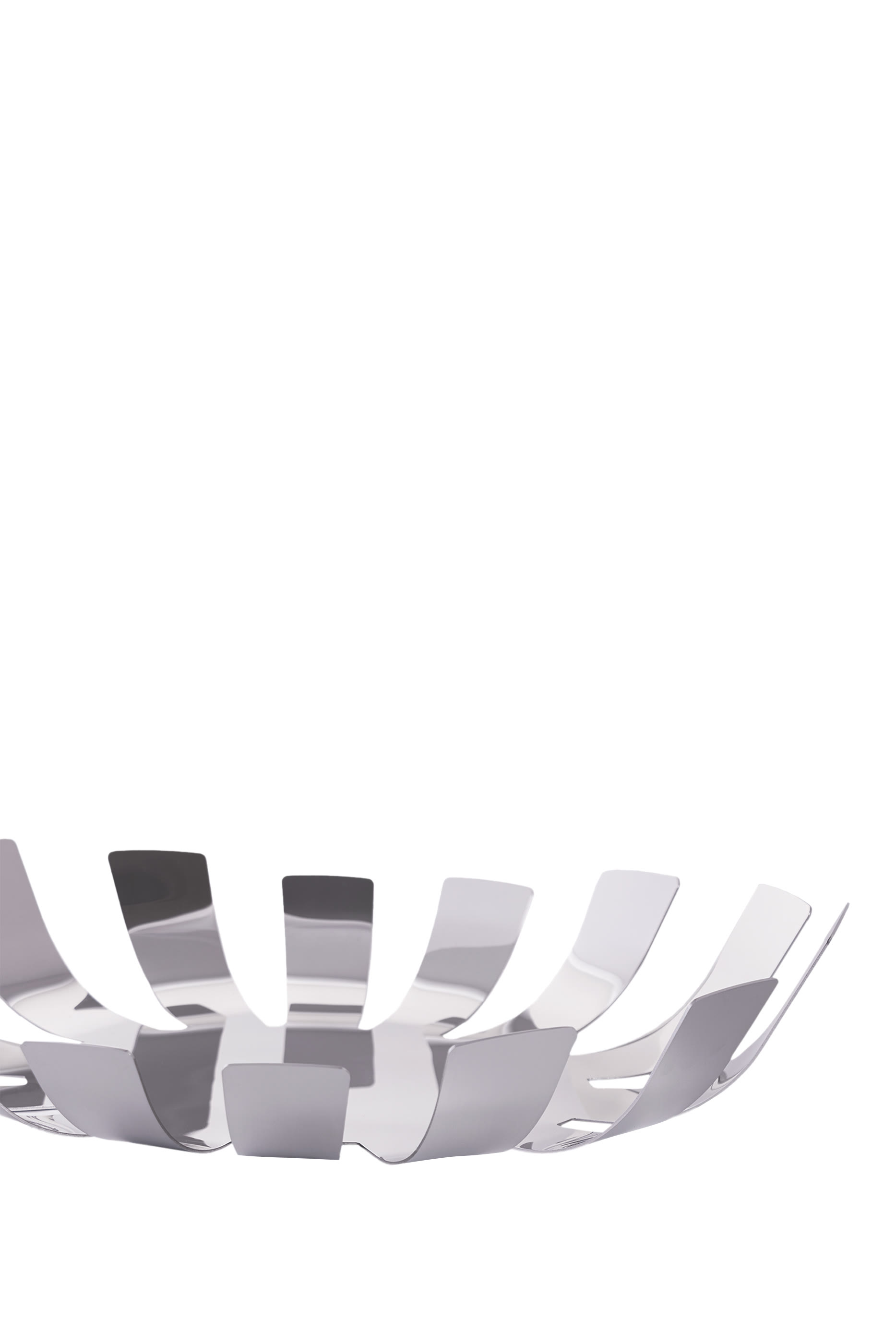 صينية بتصميم بيضاوي ستانليس ستيل