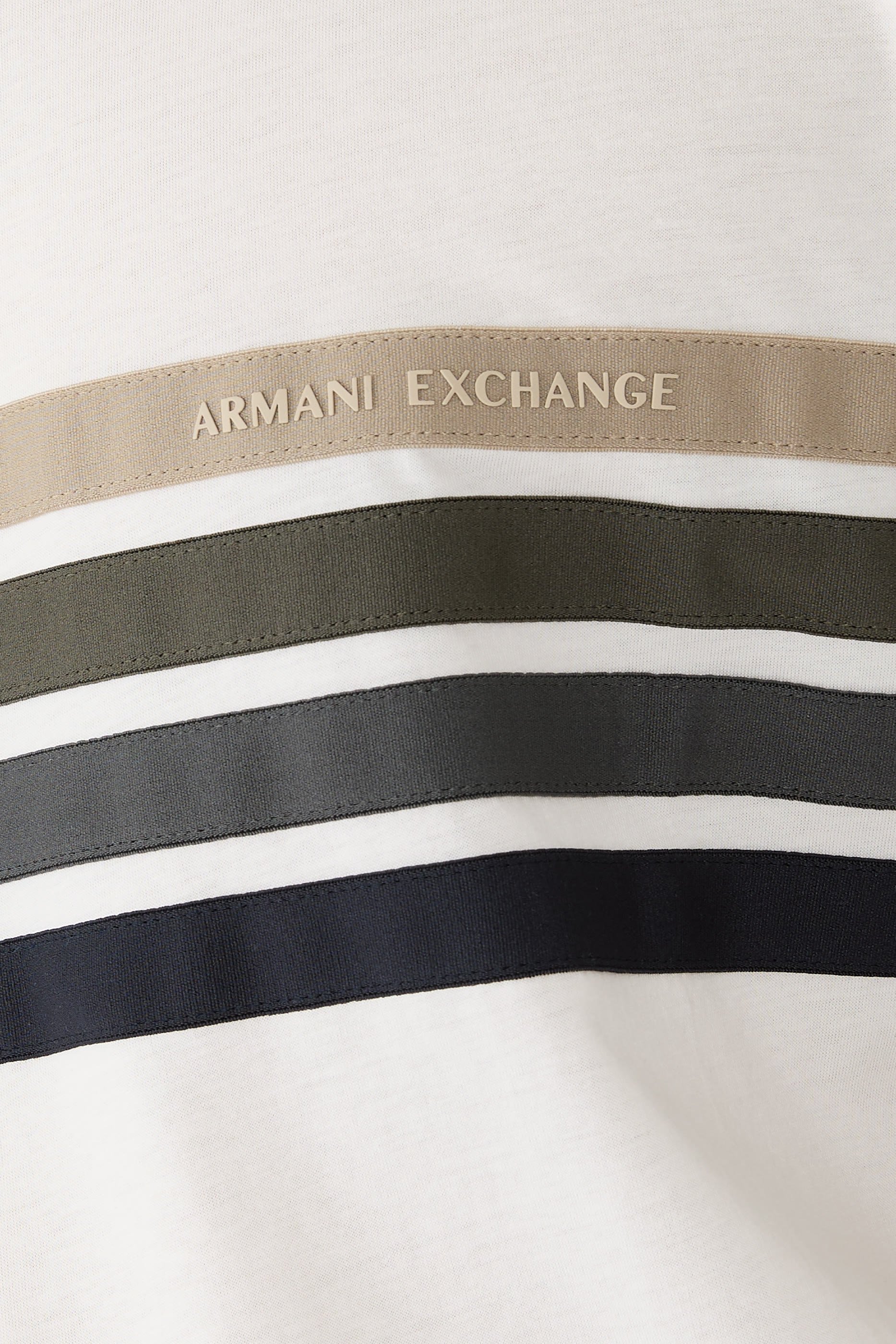 AX Logo Lined T-Shirt