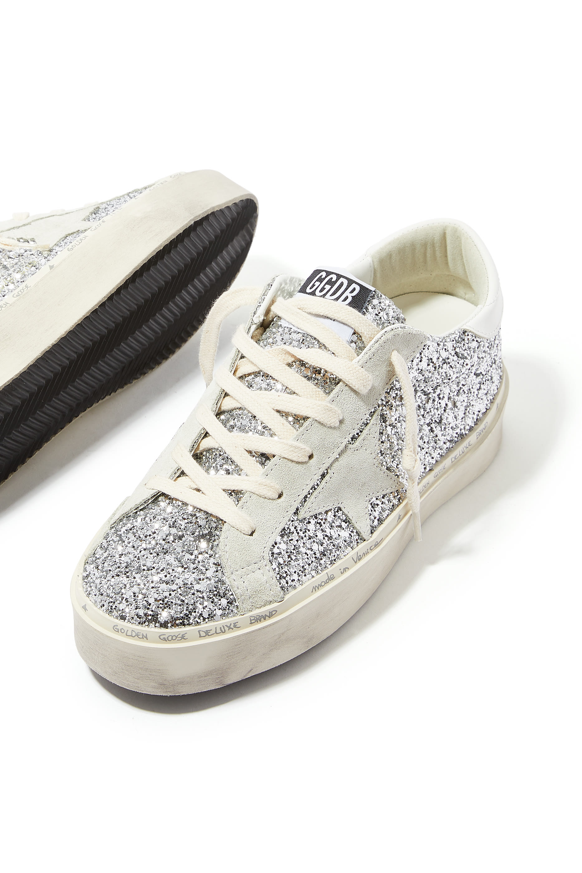 سنيكرز هاي ستار مزين بالغليتر