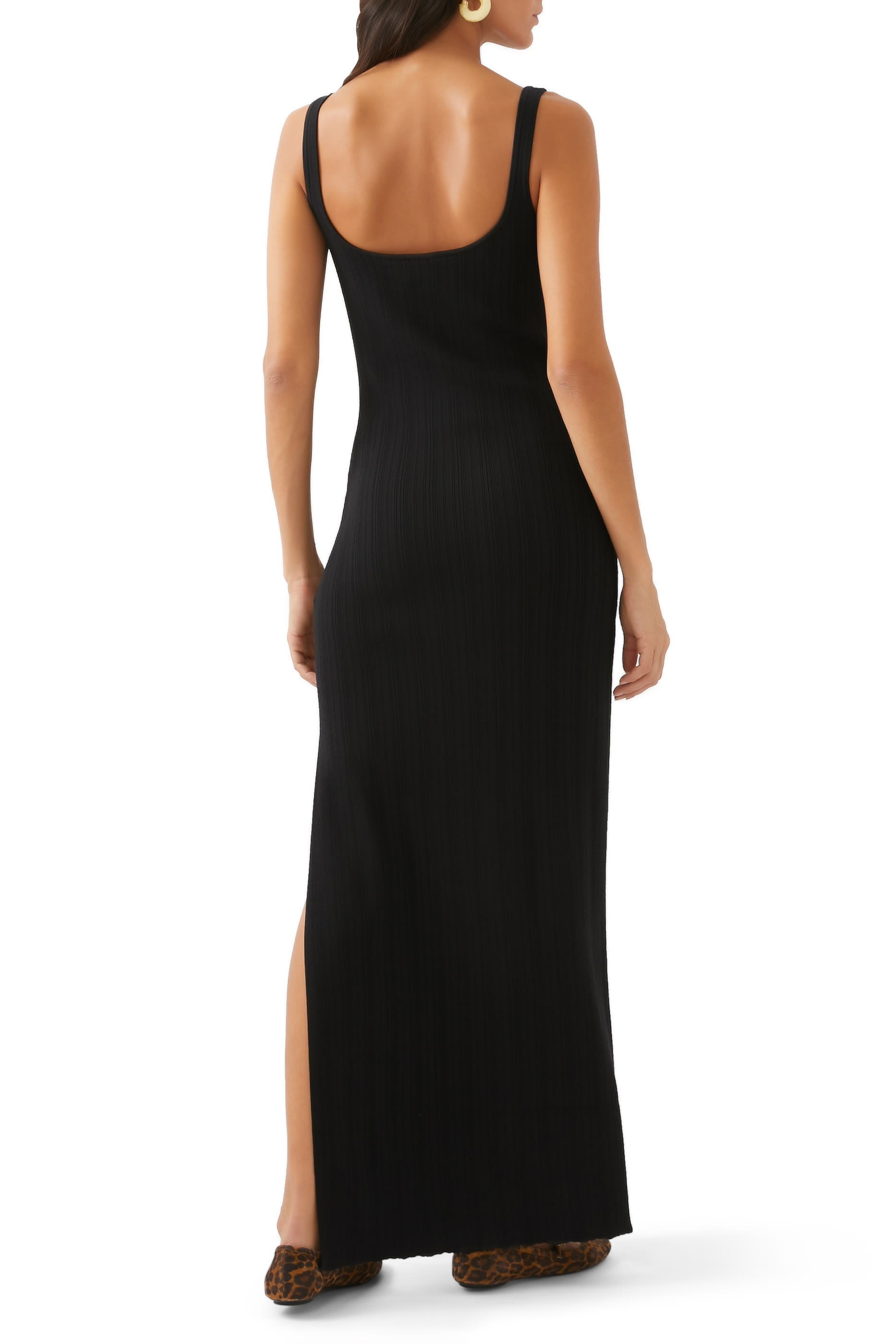 فستان بالمر منسوج بغرزة السلم