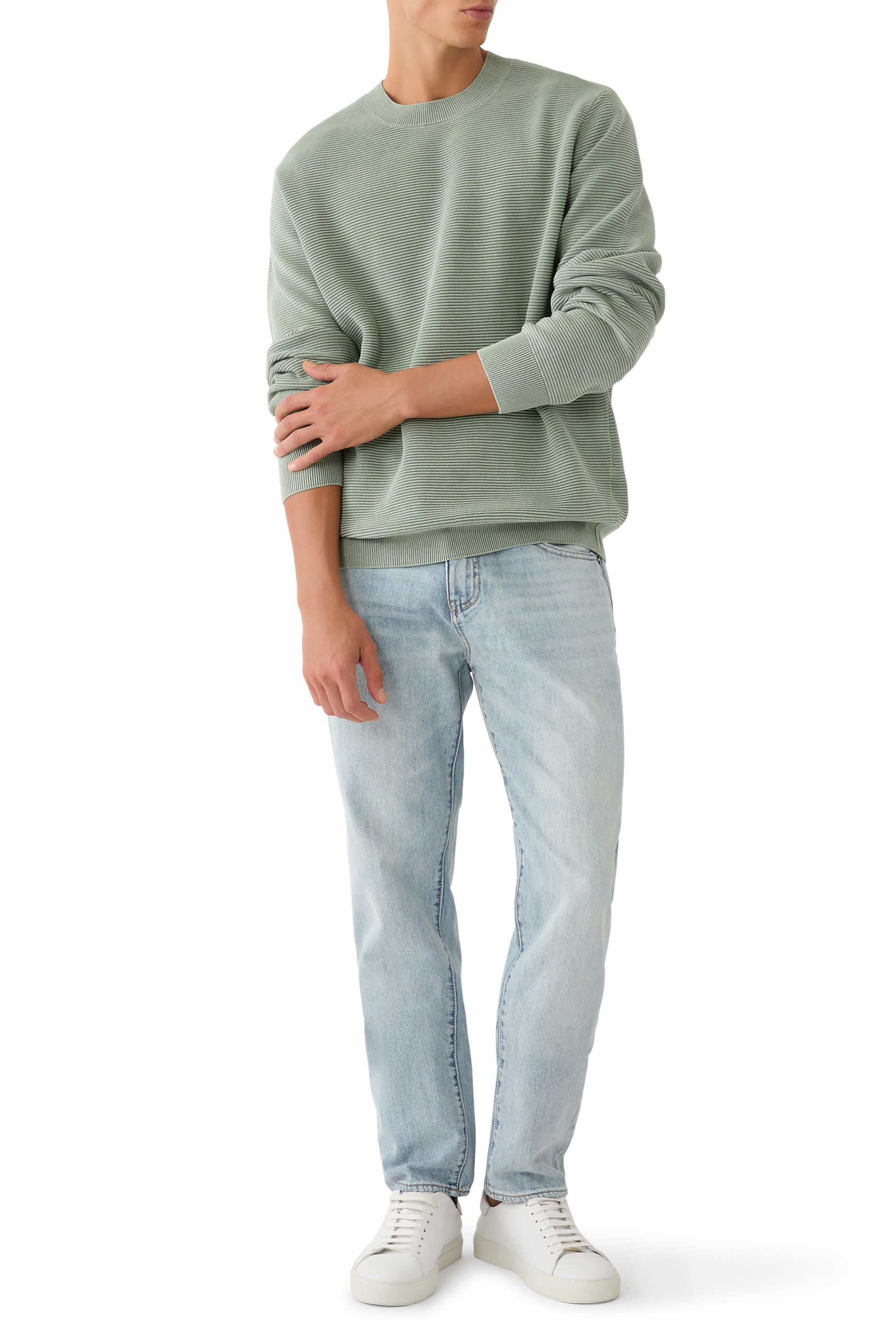 سترة مارينا بياقة ضيقة