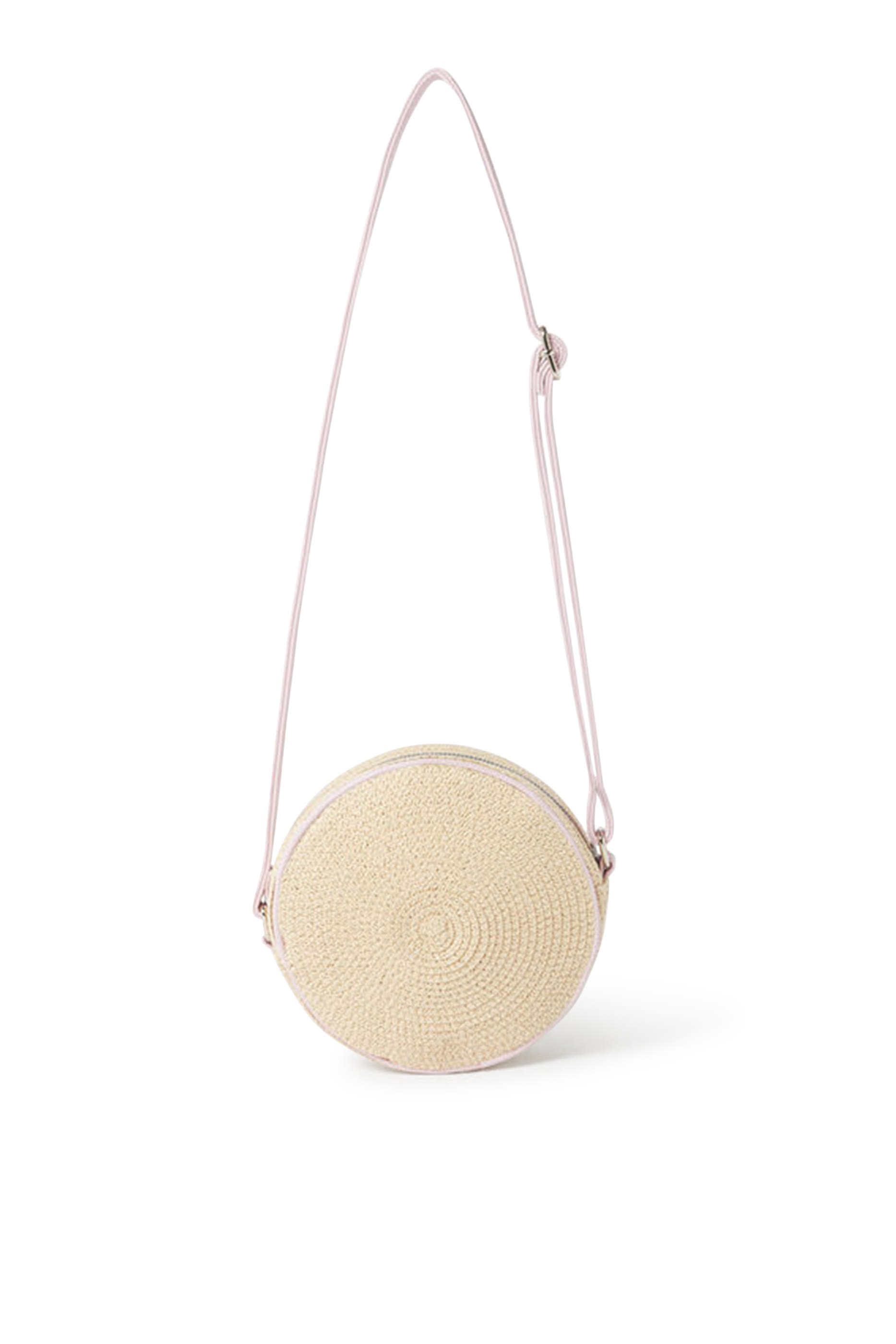 حقيبة بشعار الماركة منسوجة للأطفال