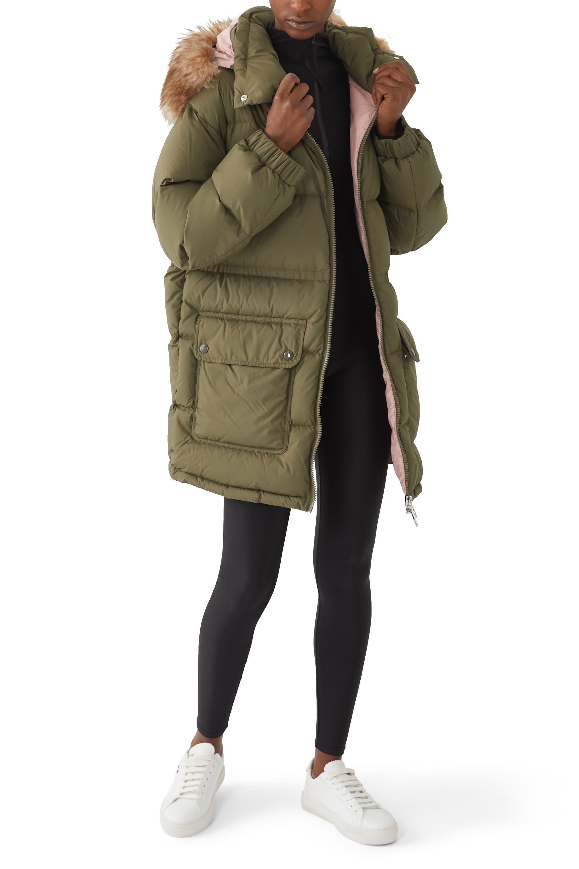 باركا تادورن قصير مبطن بالزغب