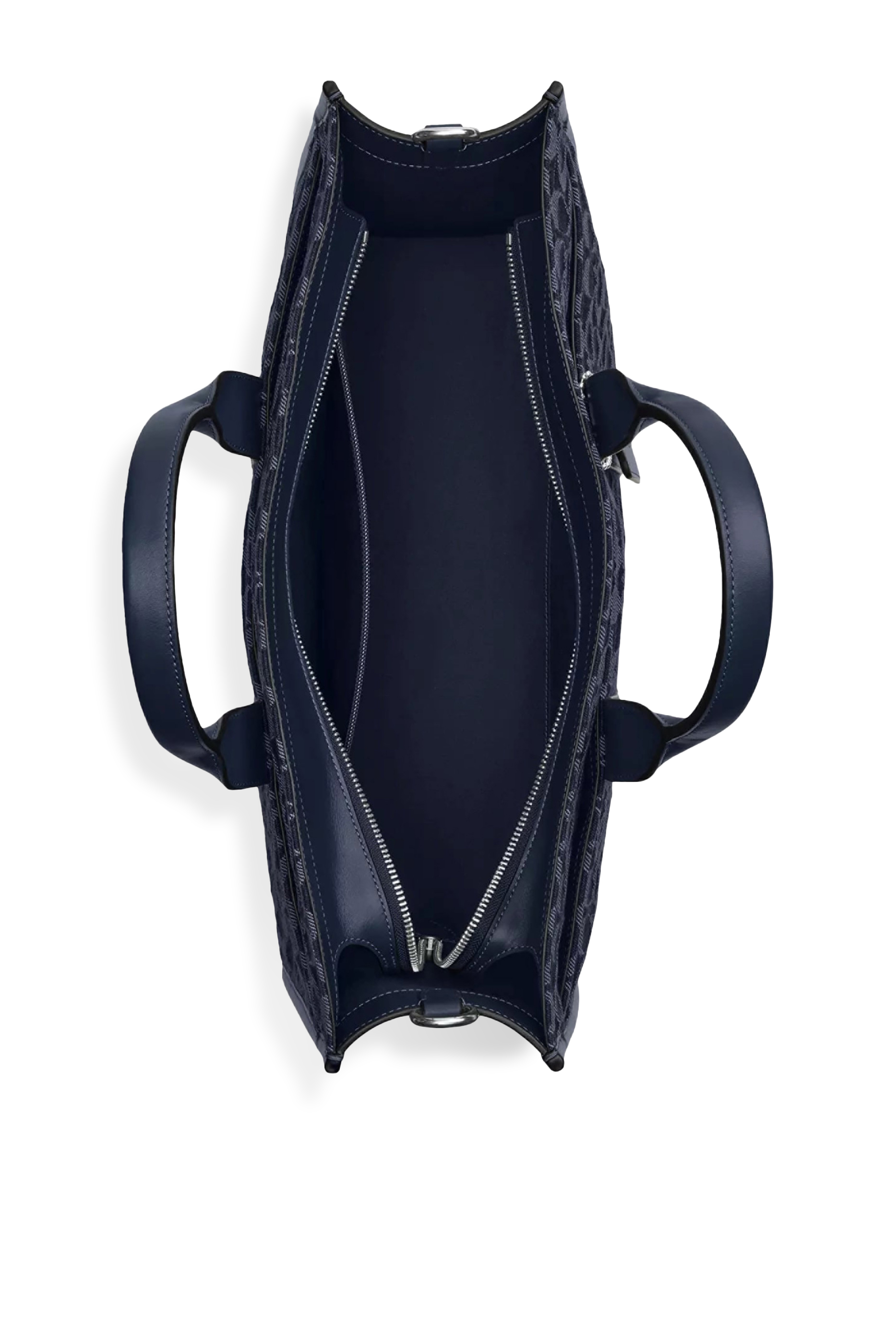 حقيبة يد ويسلي قماش قنب محفور بشعار الماركة