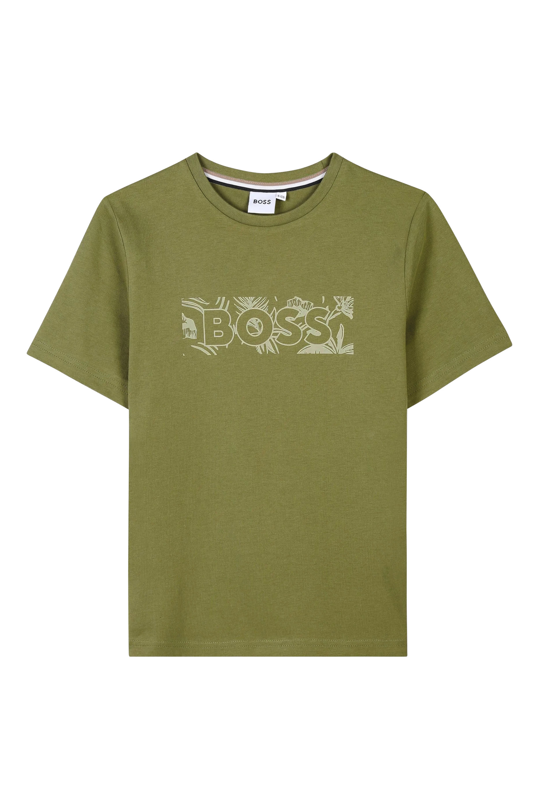 تيشيرت بشعار الماركة للأطفال