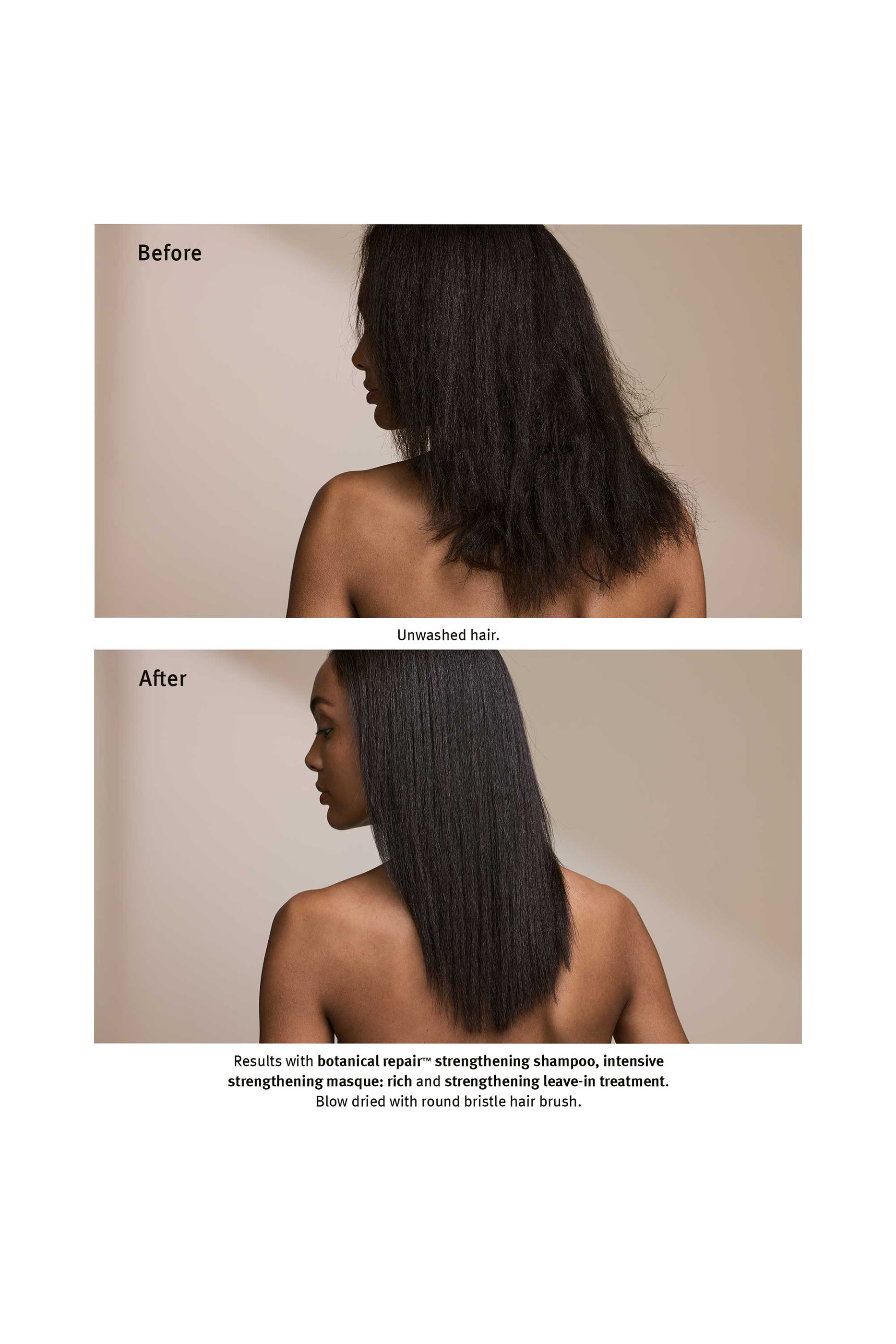 مستحضر علاجي بوتانيكال ريبير يترك على الشعر لتقويته