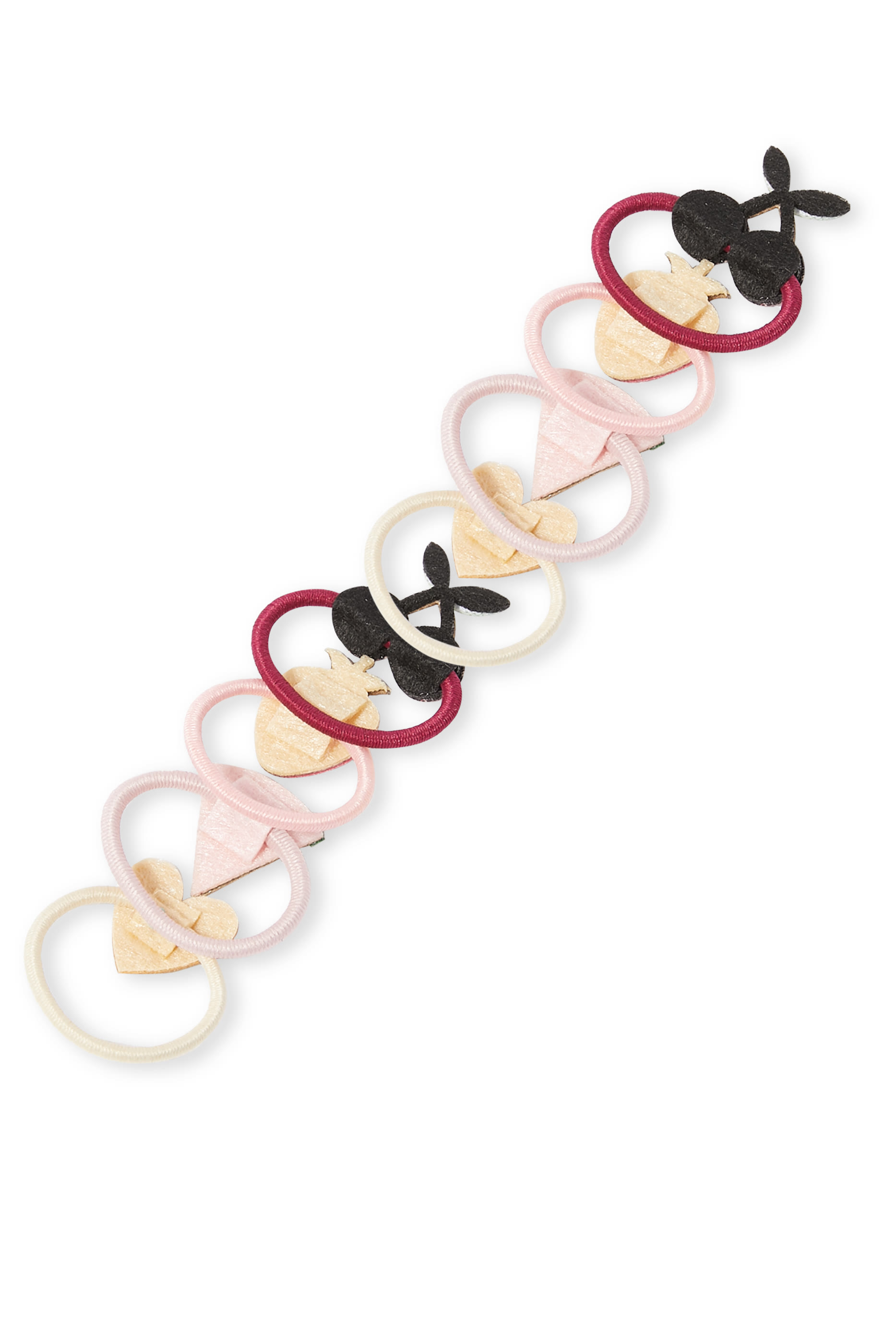 ربطات شعر صغيرة مزينة بفواكه للأطفال