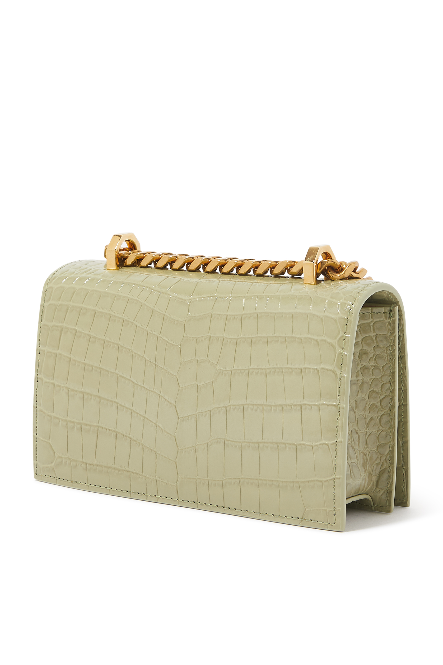 حقيبة ساتشيل صغيرة مرصعة بأحجار