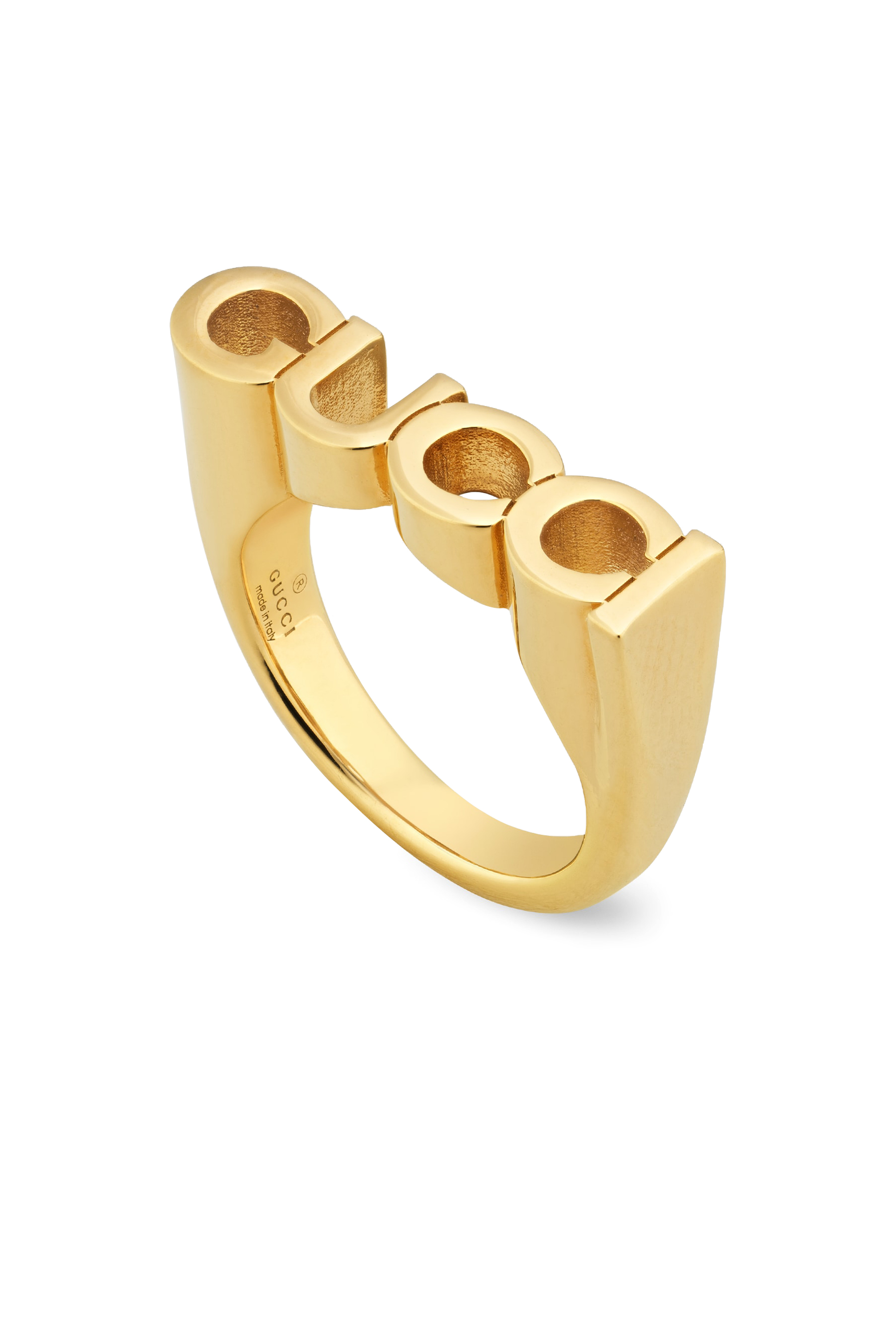 خاتم بحروف شعار الماركة