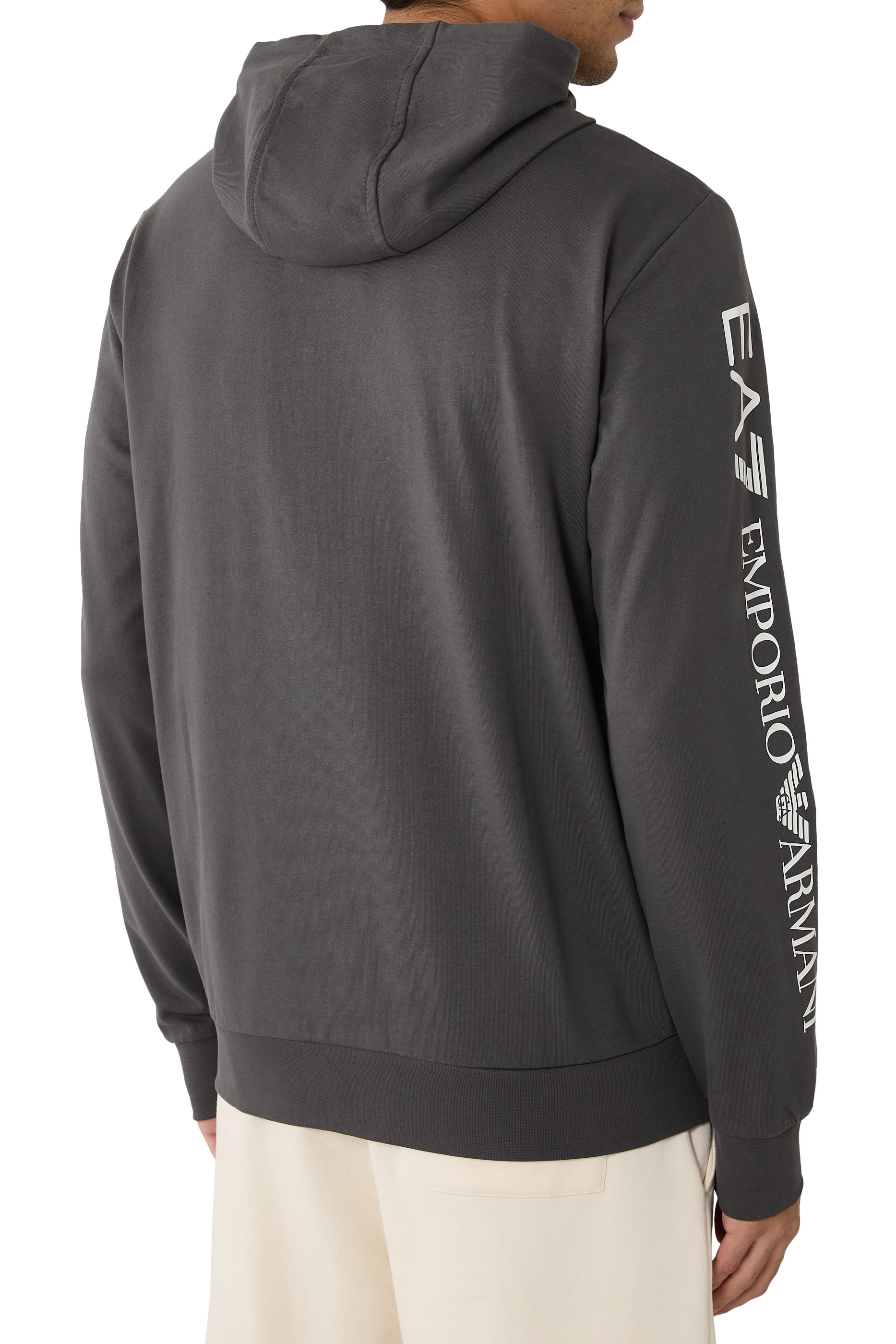 Logo Series Hooded Cotton Sweatshirt 