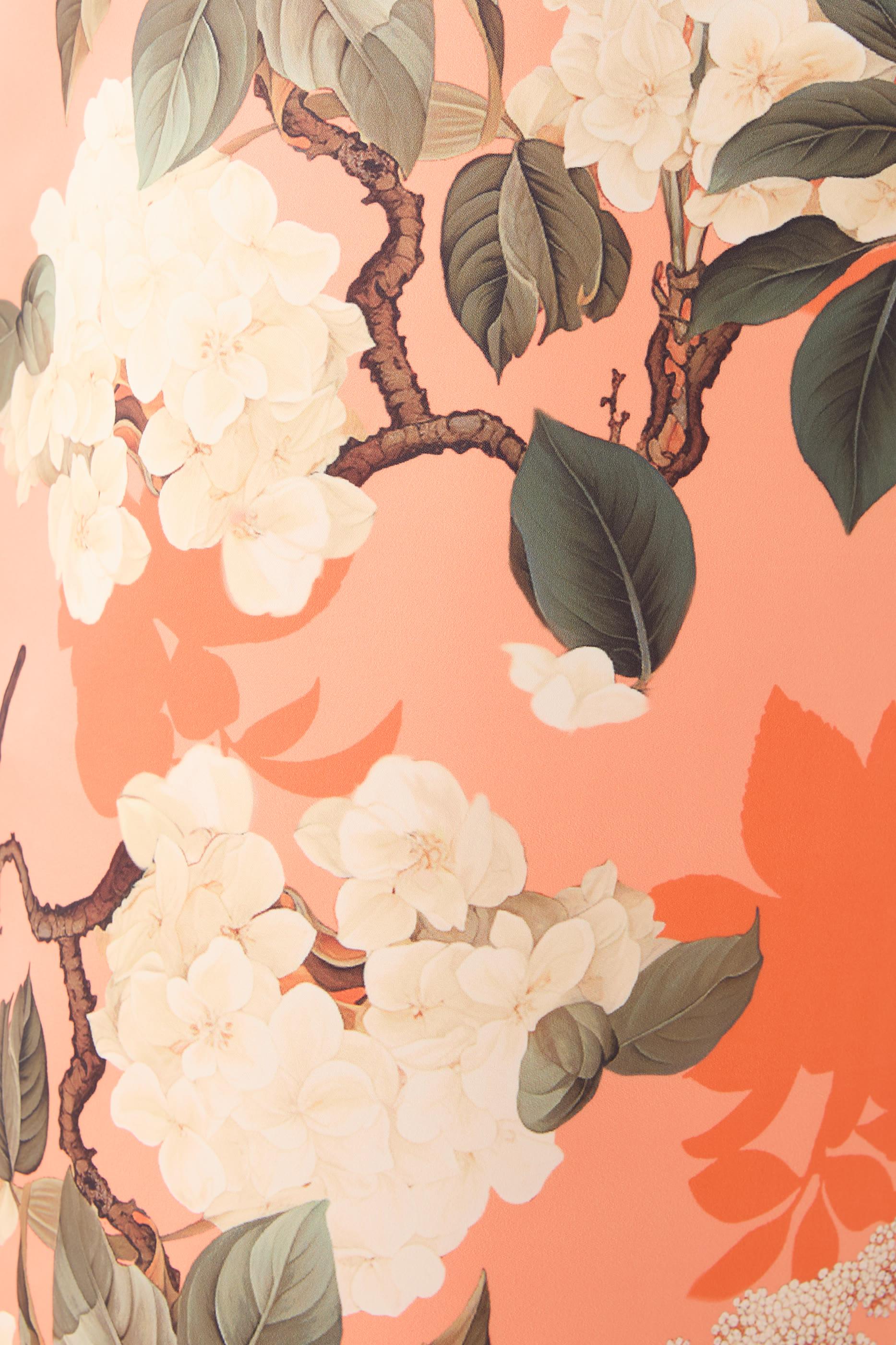 فستان راينا طويل بصدرية وطبعة