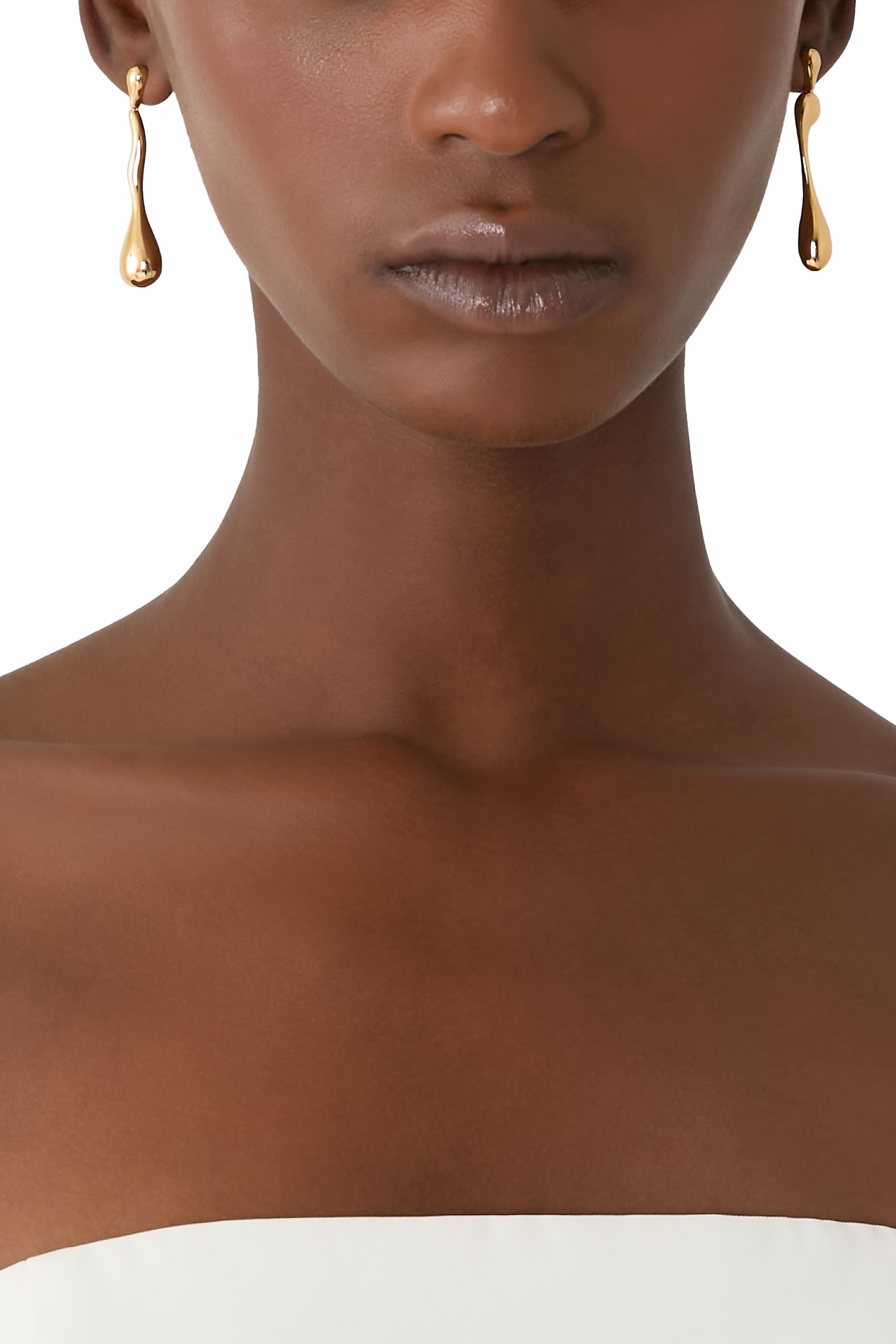 أقراط مولتن متدلية