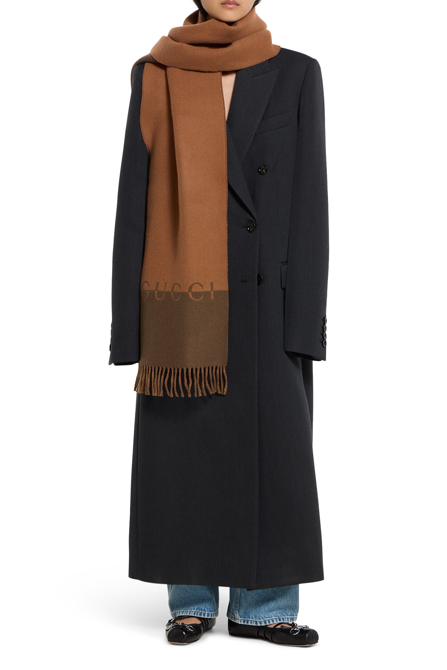 وشاح صوف كشمير