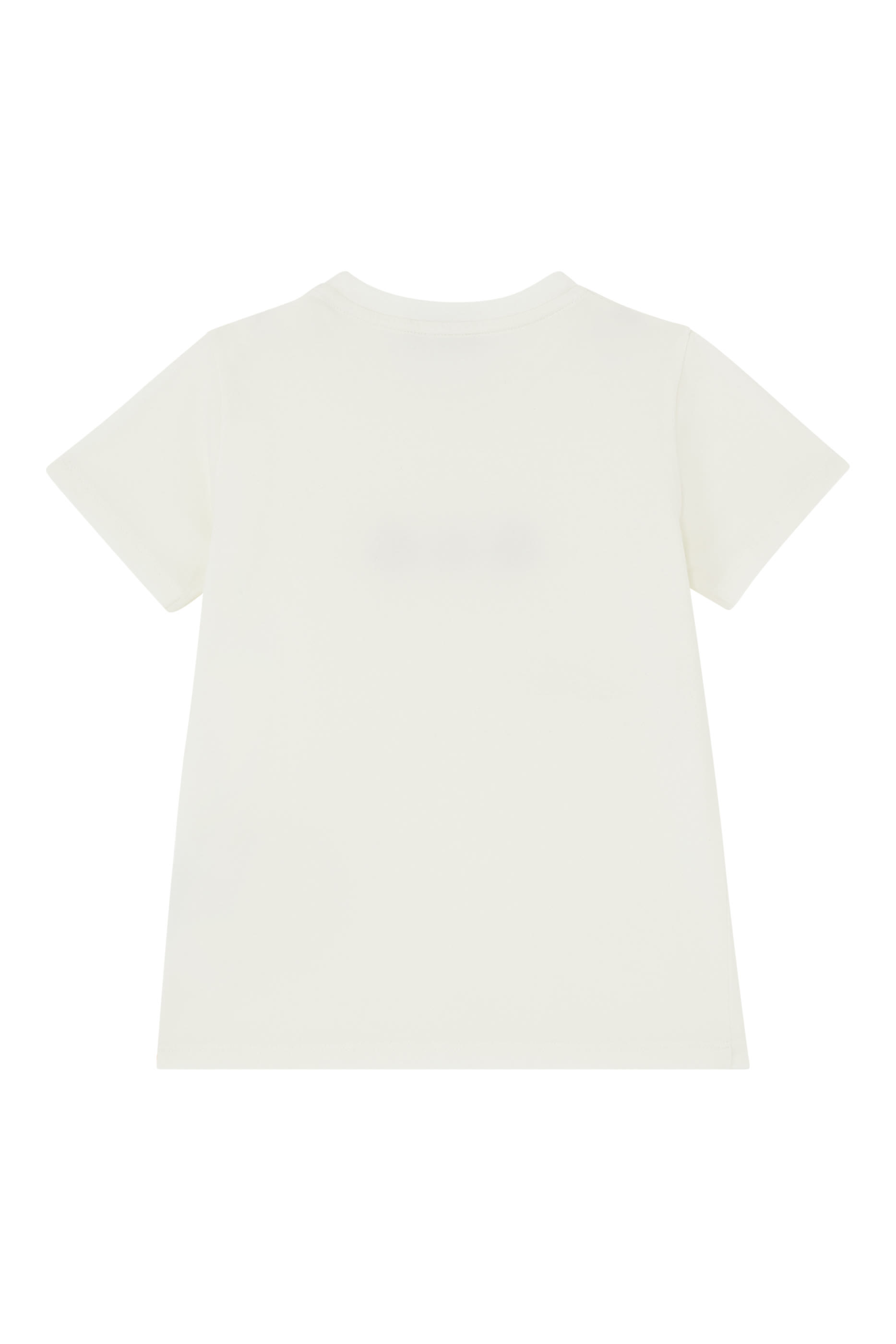 تيشيرت للأطفال بطبعة شعار الماركة وكرات تنس