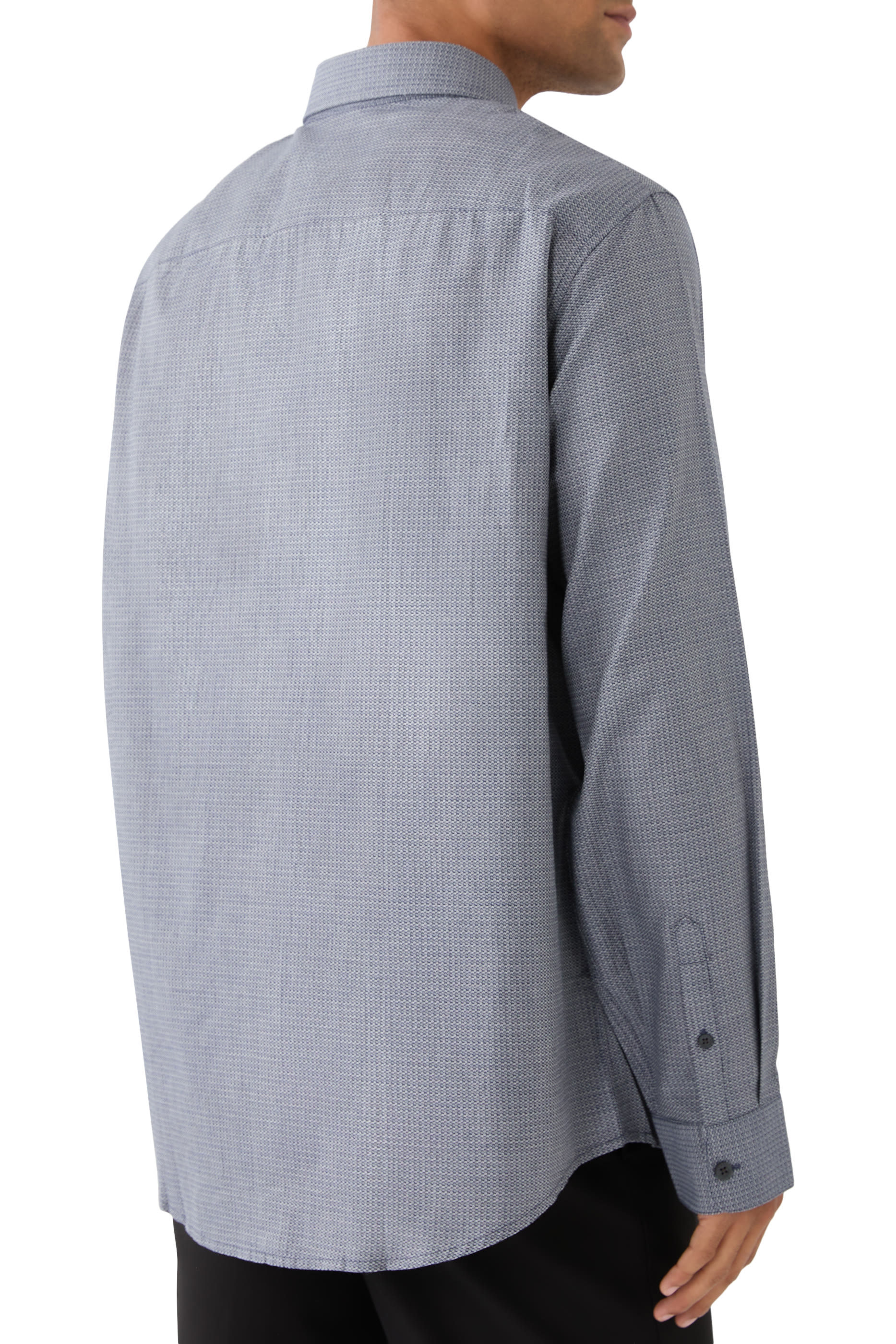 قميص بأكمام طويلة بشعار الماركة