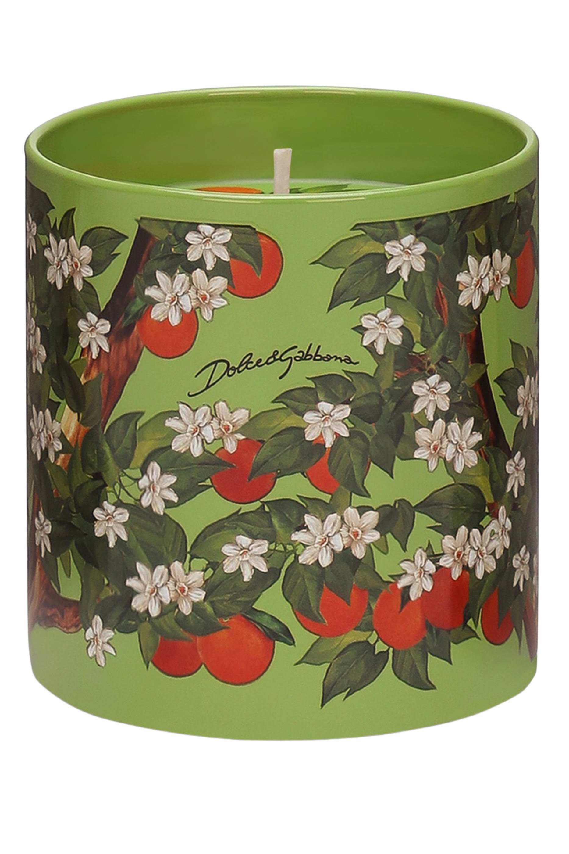 شمعة معطرة سيسيليان اورانج بشعار الماركة