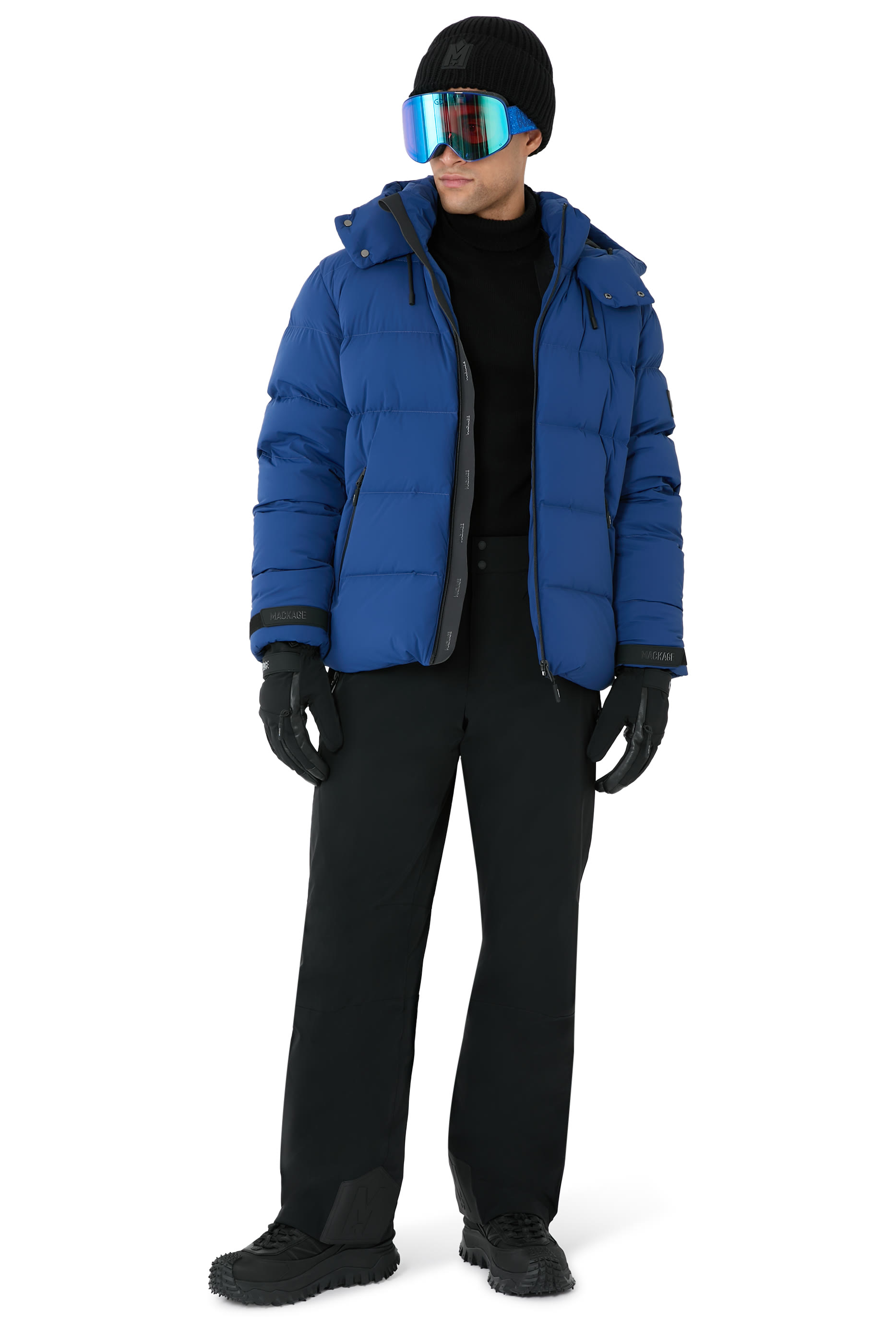 قبعة جود-ام زد منسوجة يدويا بحواف مضلعة