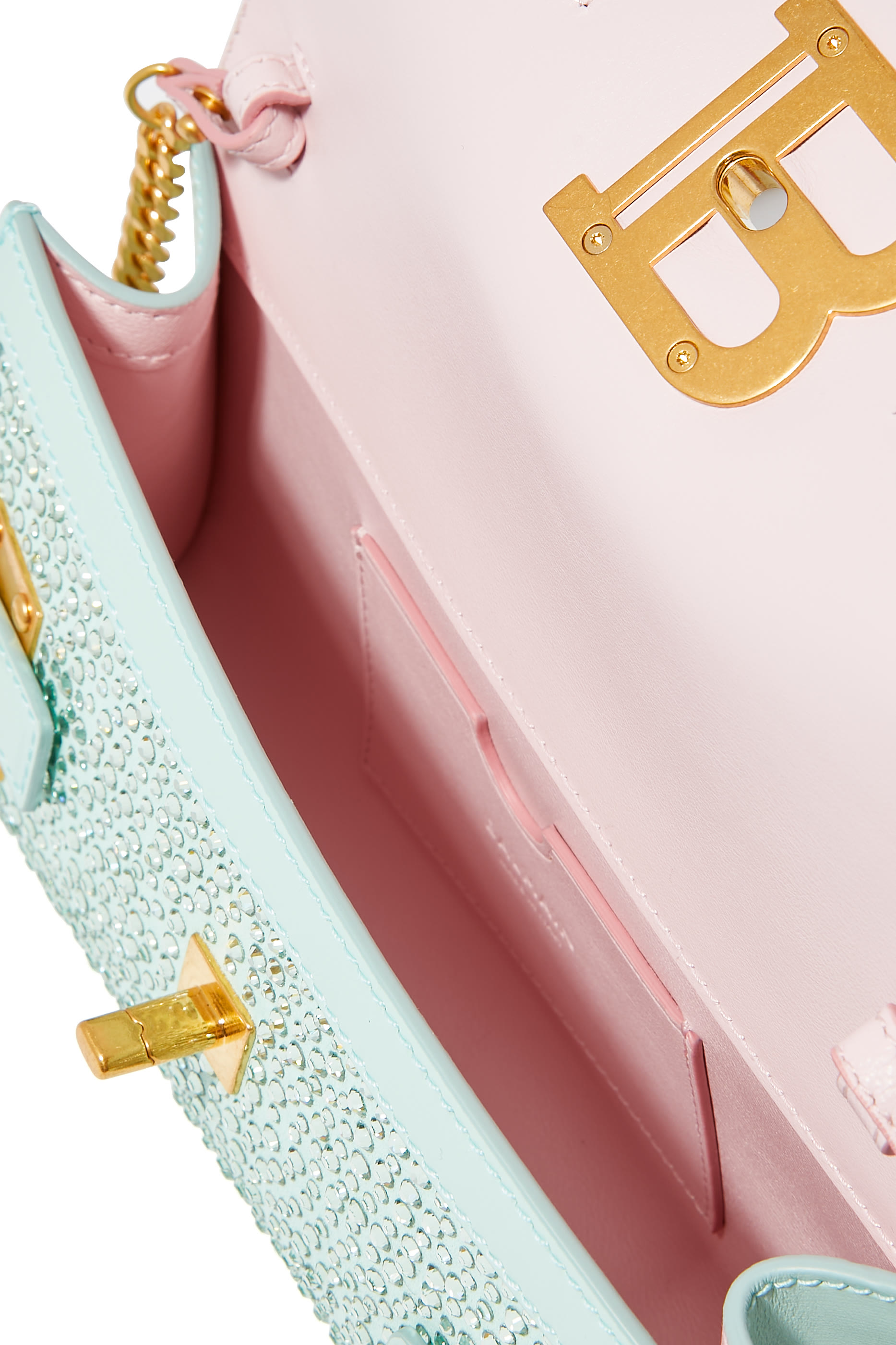 حقيبة صغيرة بي باز 23 شمواه مرصع بأحجار الراين