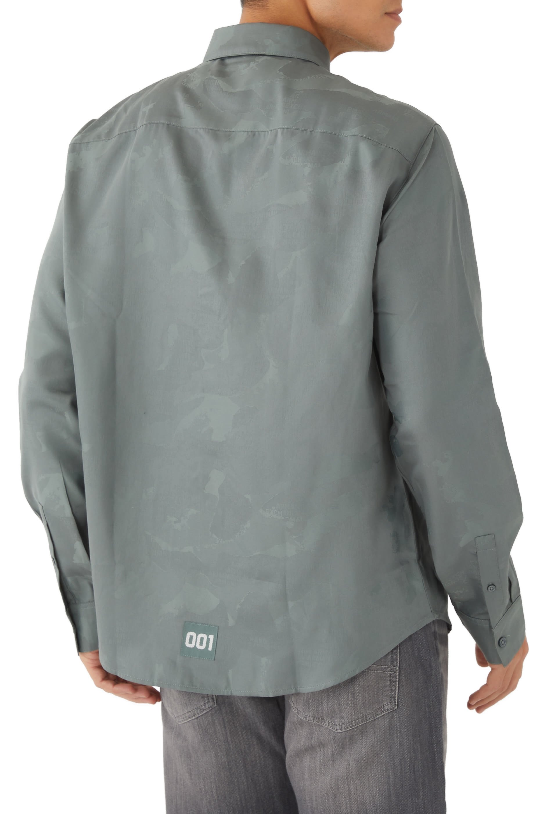 قميص كاجوال قطن جاكار