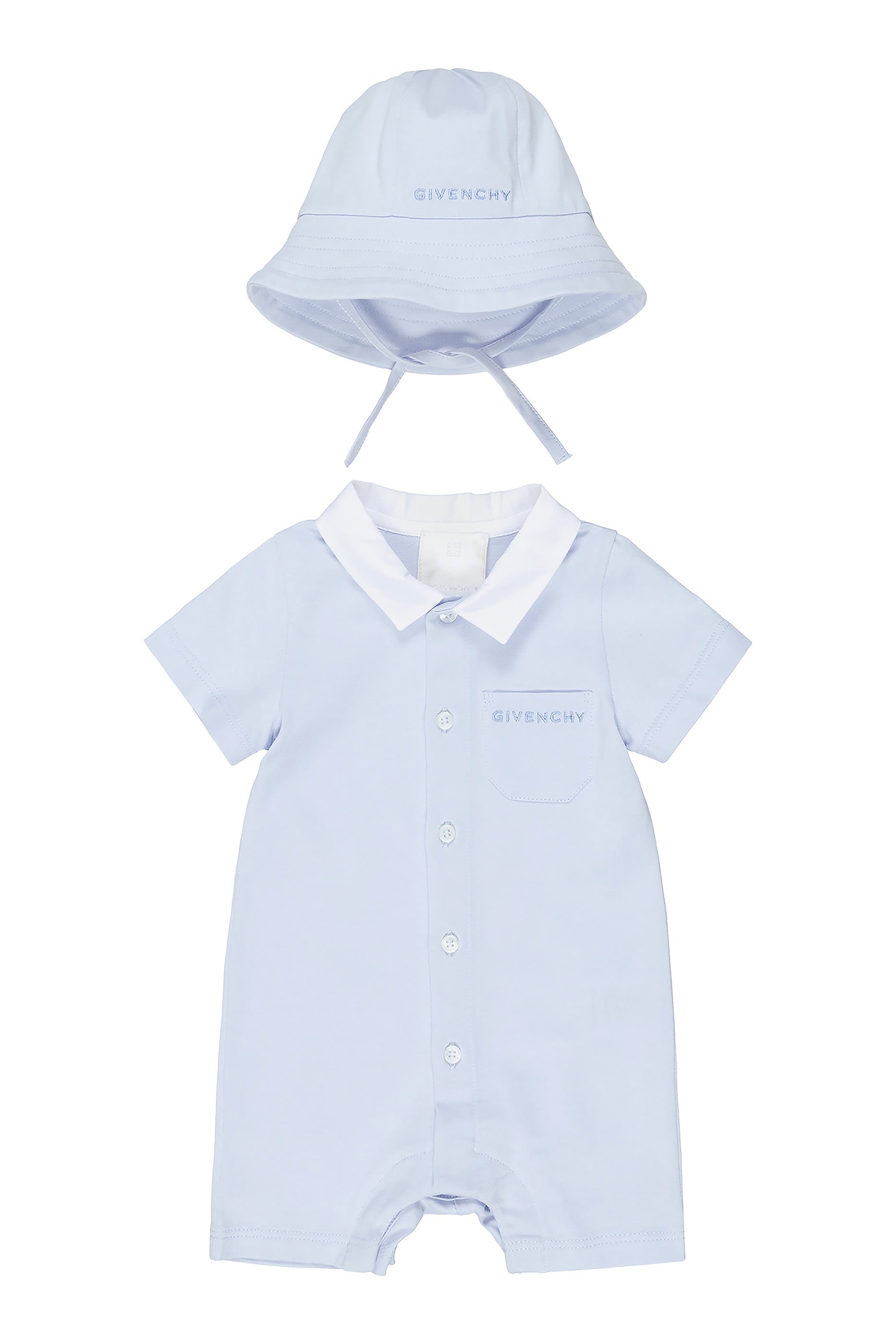 Kids Logo Jumpsuit & Hat Set 