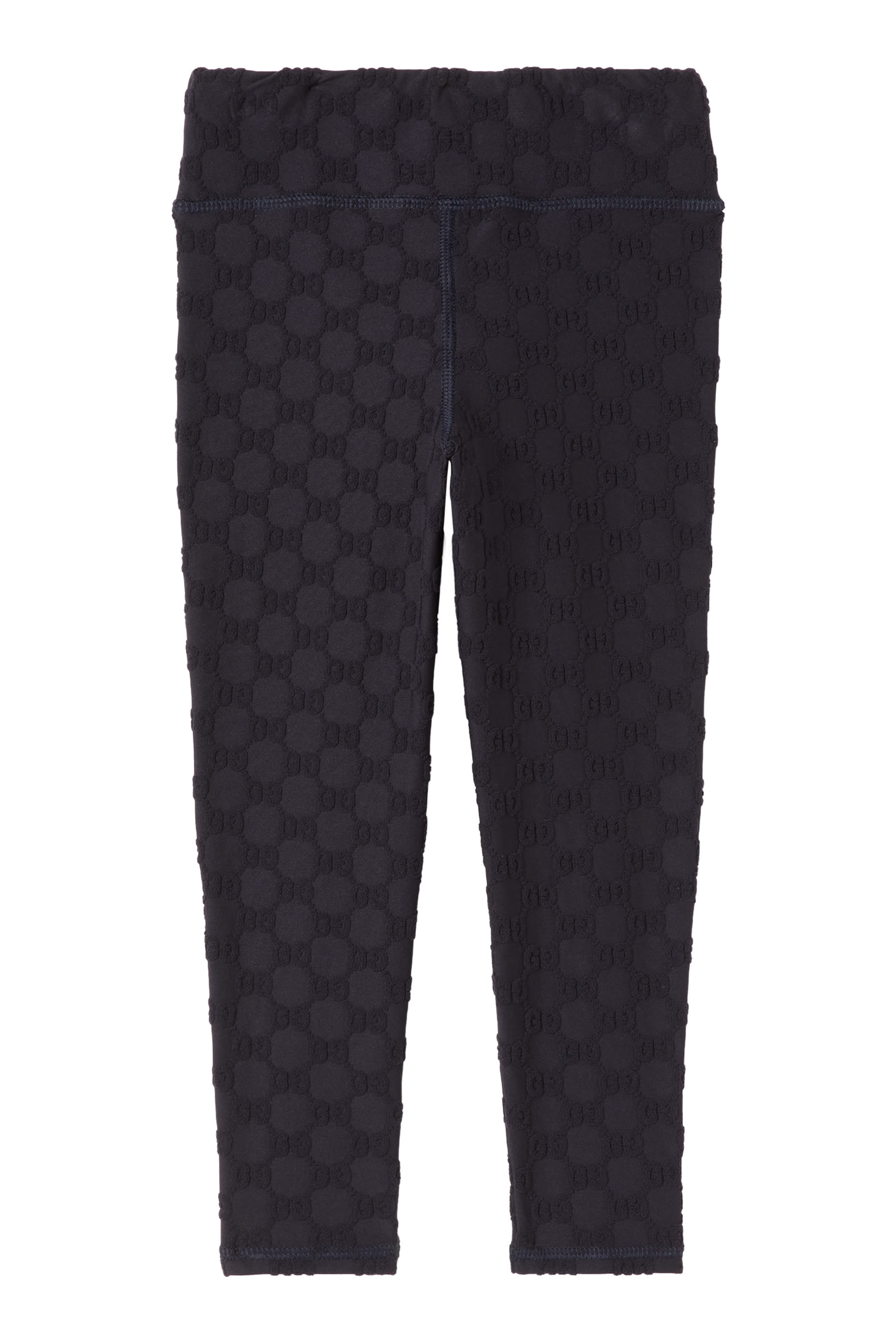 لغينغز جيرسيه بنقشة حرفي شعار الماركة للأطفال