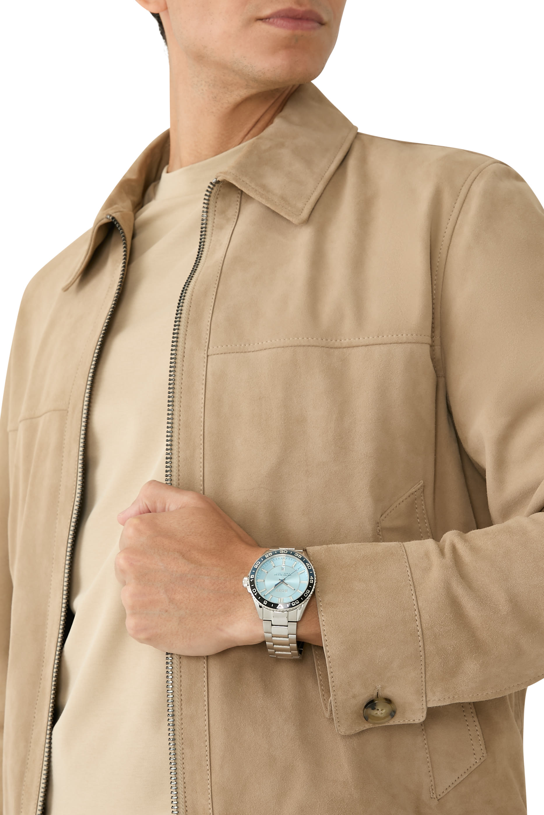 ساعة كوارتز ستانلس